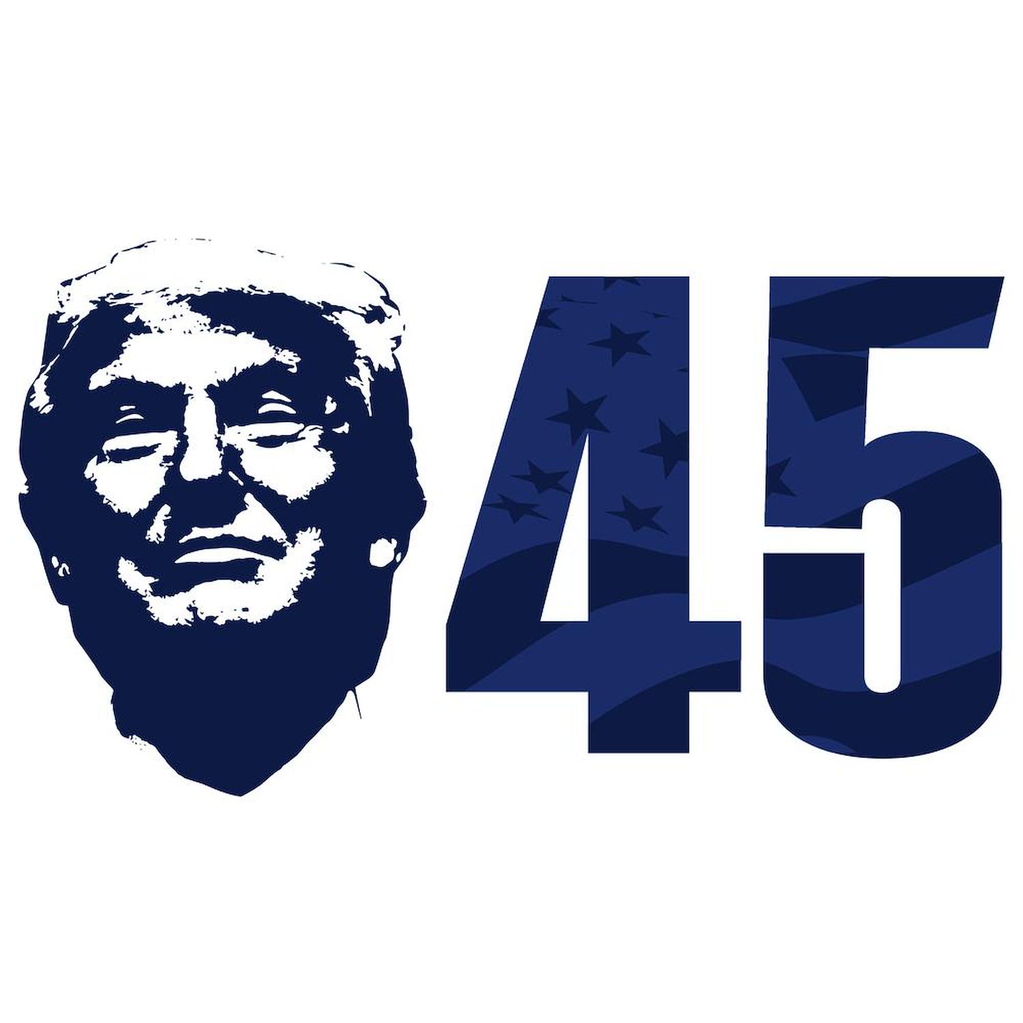 Trump 45 Mug - 11 oz (325 ml) Ceramic Coffee Cup with Handle - Perfect for Tea, Coffee & Hot Beverages - Great for Home, Office & Political Supporters