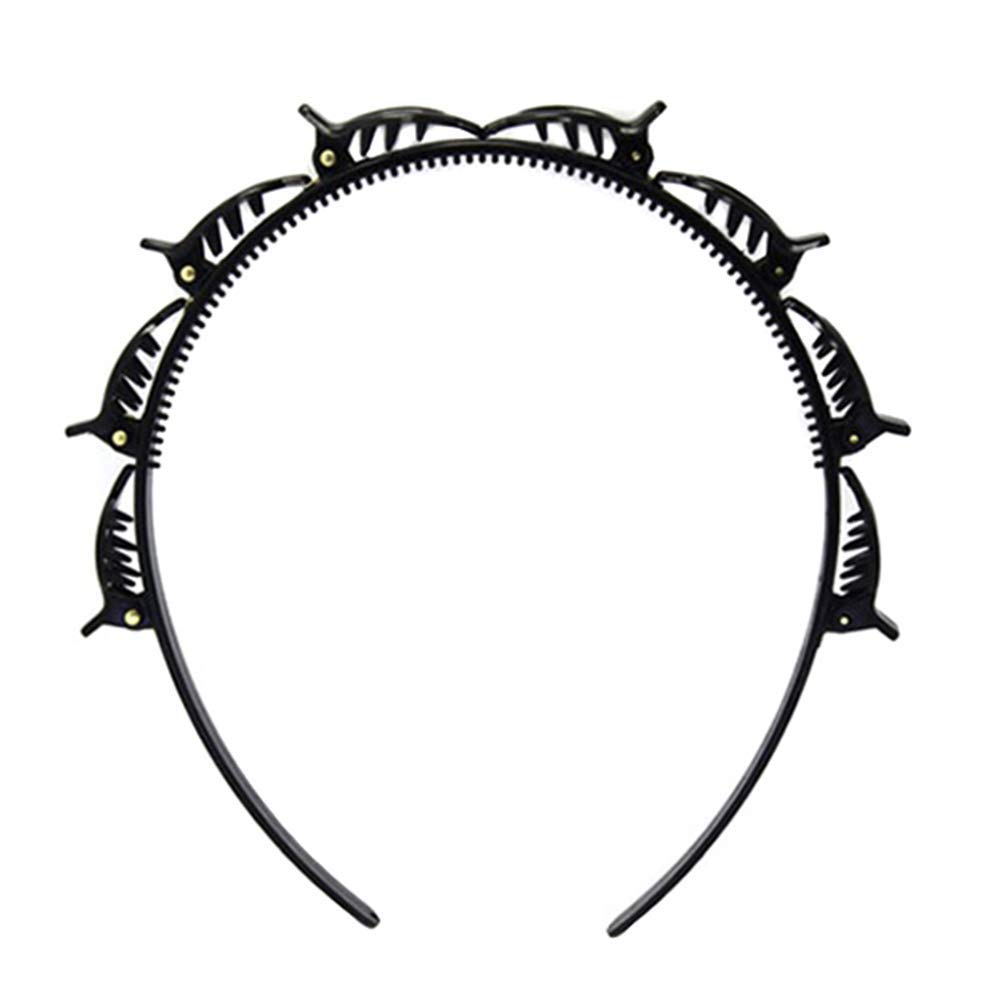 AK Ultimate Hair Styling Twist Clip - Non-Slip Front Twister Headbands for Women, Perfect for Knitting, Yoga, Workouts & Daily Use - Hair Accessories for All Hair Types