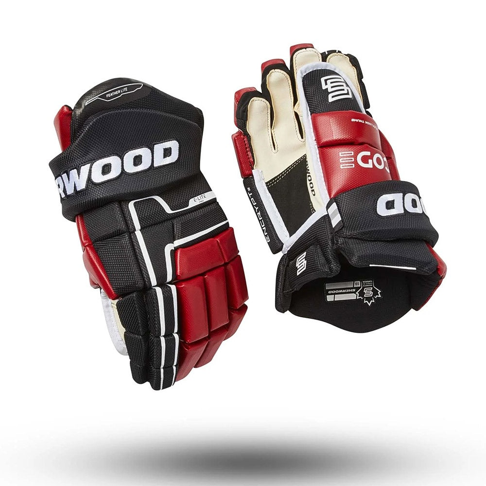 Sherwood CODE Encrypt 2 Senior Ice Hockey Gloves - Protective & Durable for Competitive Play - Perfect for Ice Hockey Games & Training Sessions