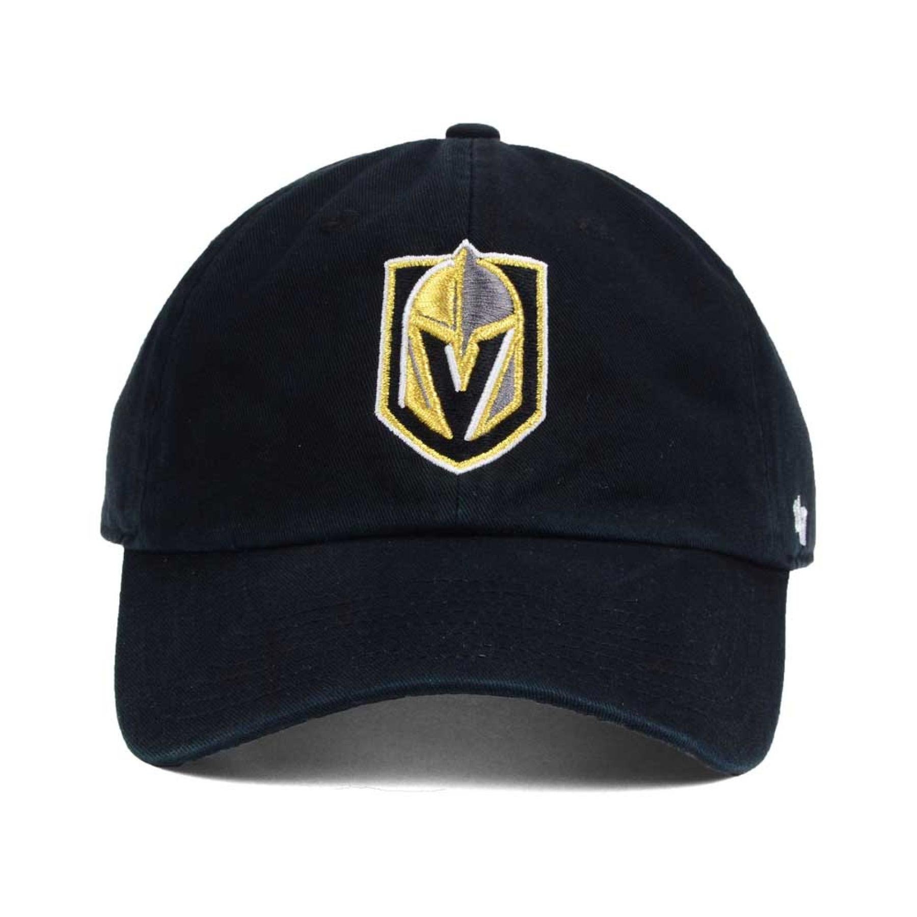 Vegas Golden Knights '47 NHL Clean Up Adjustable Snapback Cap - Black - Official Licensed Hat for Hockey Fans, Game Day & Casual Wear