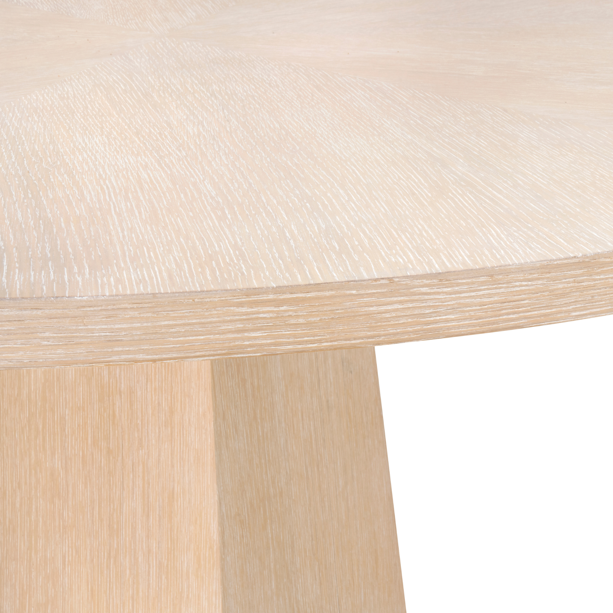 Breanna Modern Dining Table - Solid Wood Kitchen Table for 6 - Perfect for Family Dinners & Entertaining Guests