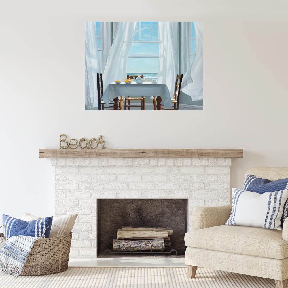 Becoming Centered by Karen Hollingsworth - Stunning Fine Art Canvas Wall Decor for Living Room, Bedroom, Office & More - Ready to Hang 56x42 inches - Perfect for Home, Office & Commercial Spaces