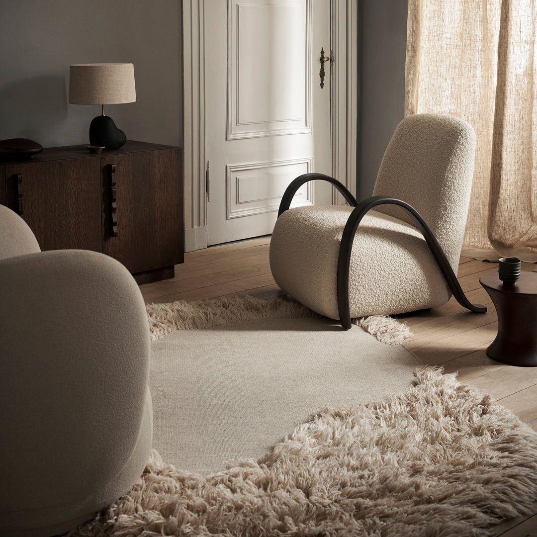 Buur Lounge Chair - Modern Comfortable Accent Chair for Living Room, Bedroom & Office - Perfect for Relaxing, Reading & Lounging