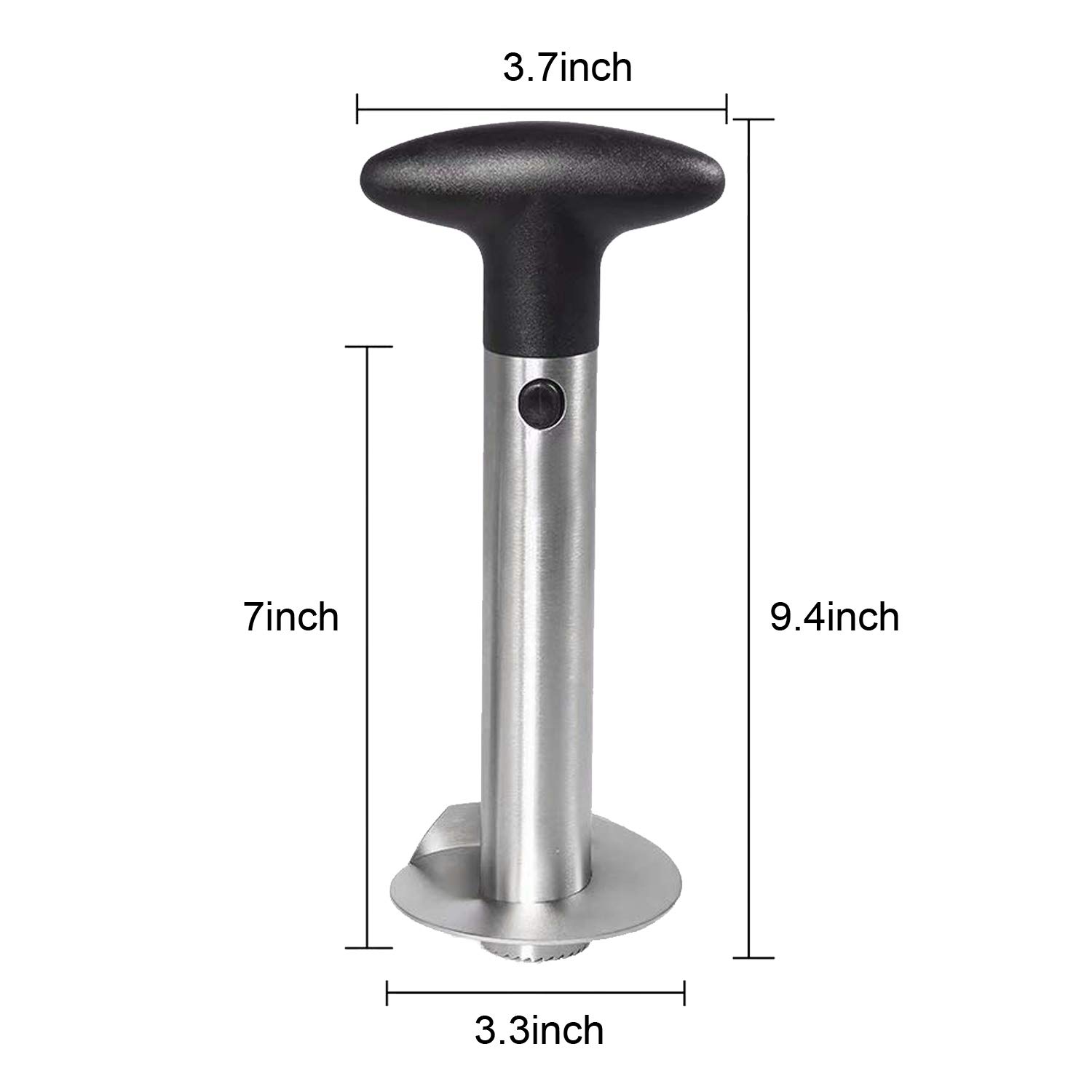 King Kooker JRC Jalapeno Corer Tool - Stainless Steel Pepper Coring Device for Easy Jalapeno Prep - Perfect for Stuffed Peppers, Salsas, and Mexican Cooking