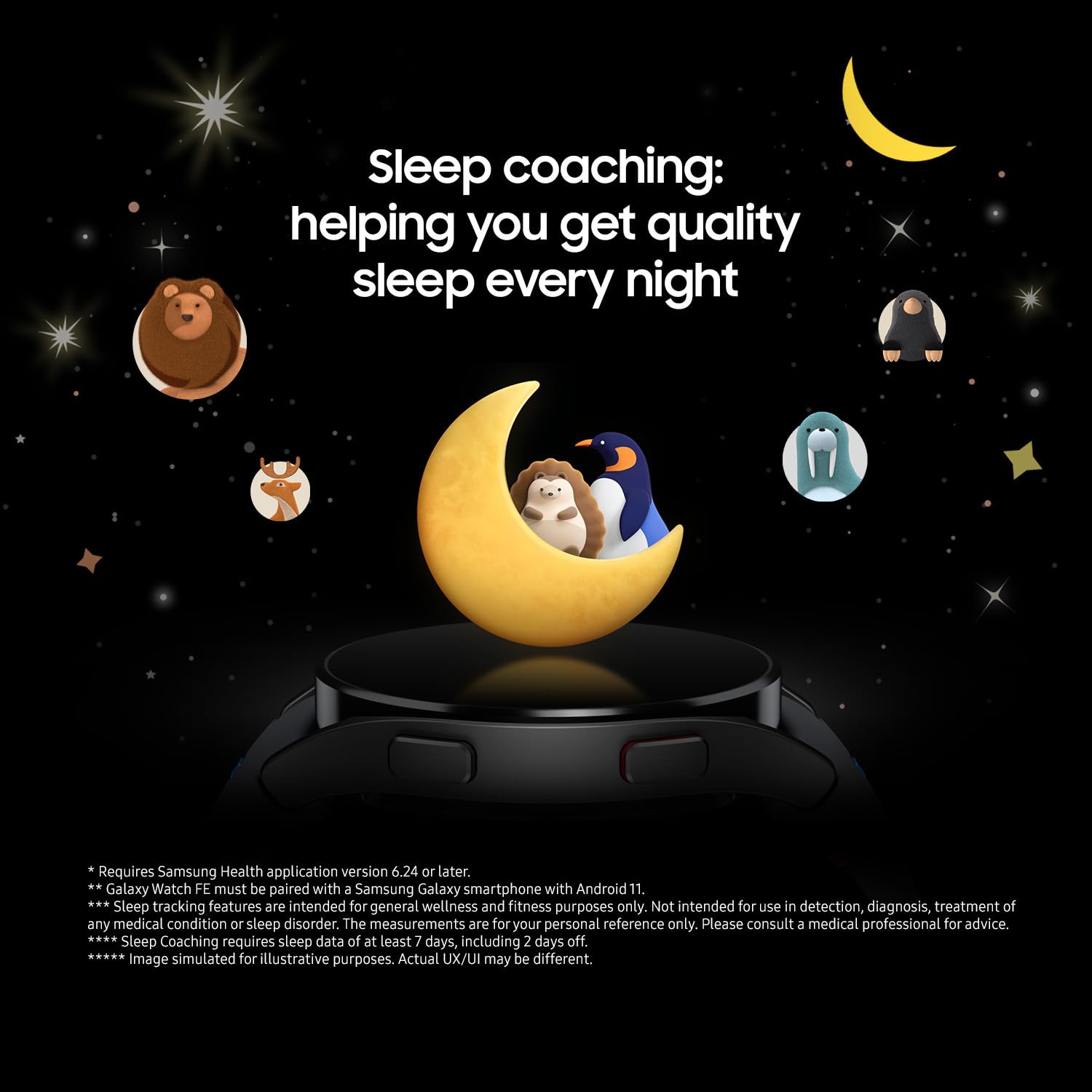Samsung Galaxy Watch FE Smartwatch - 40mm Silver Bluetooth Fitness Tracker with Health Monitoring, 3-Year Warranty (UK Version) - Perfect for Running, Swimming & Daily Activity Tracking