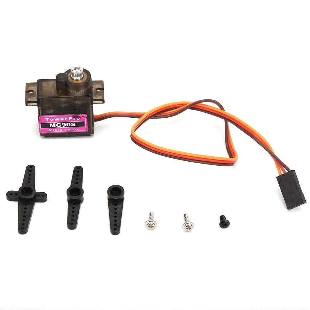 Fafeicy High Torque Metal Gear Servo - Digital & Analog RC Servo Motor for Fixed Wing Aircraft, Helicopter Swashplate, and Universal Applications - Perfect for RC Planes, Drones, and DIY Robotics Projects