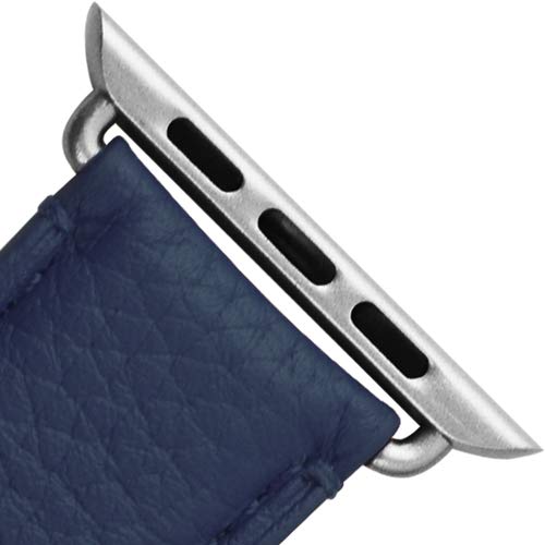 Dark Blue + Silver Clasp