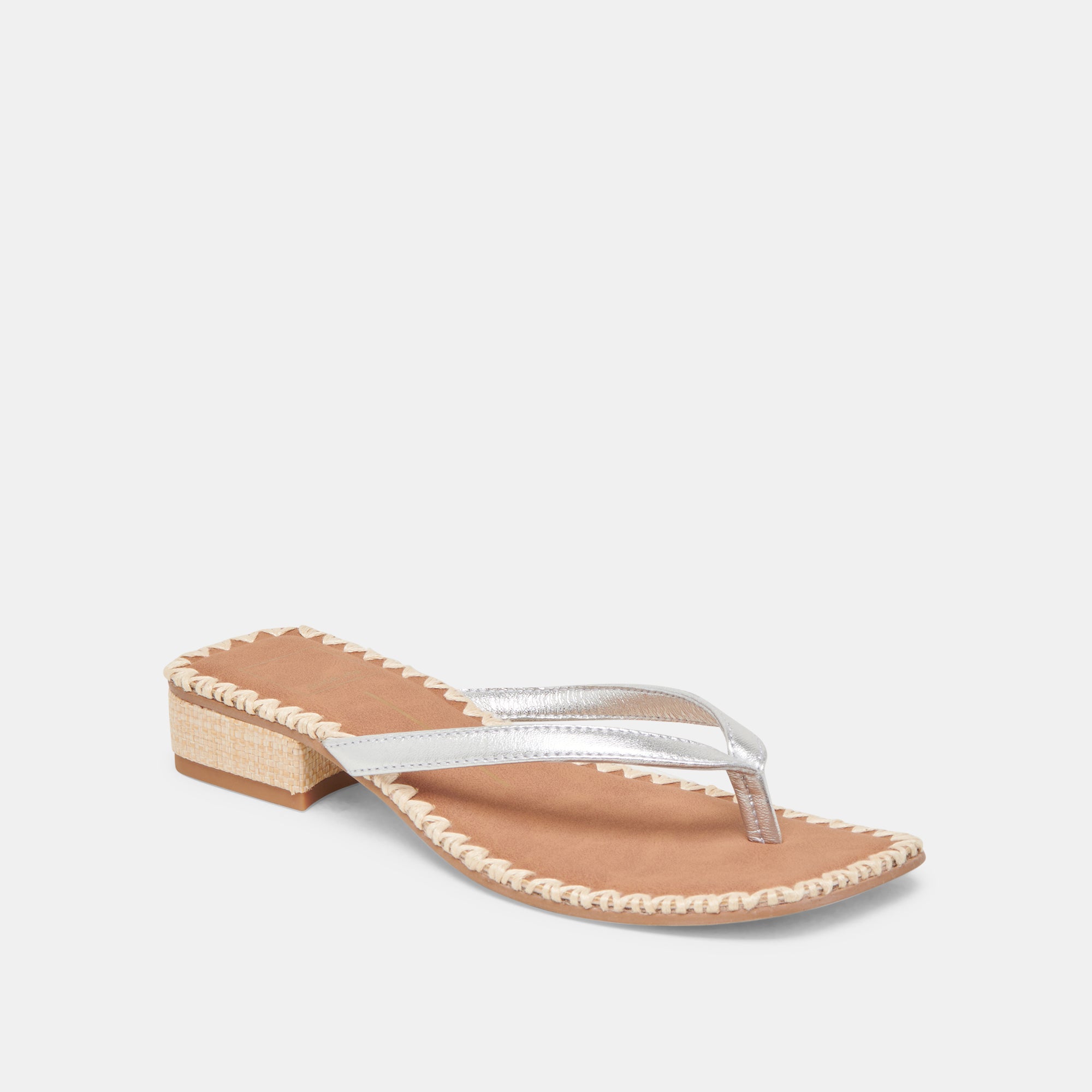 Barty Women's Metallic Leather Sandals - Silver Gladiator Style for Summer Beach, Casual Outings & Vacation Wear