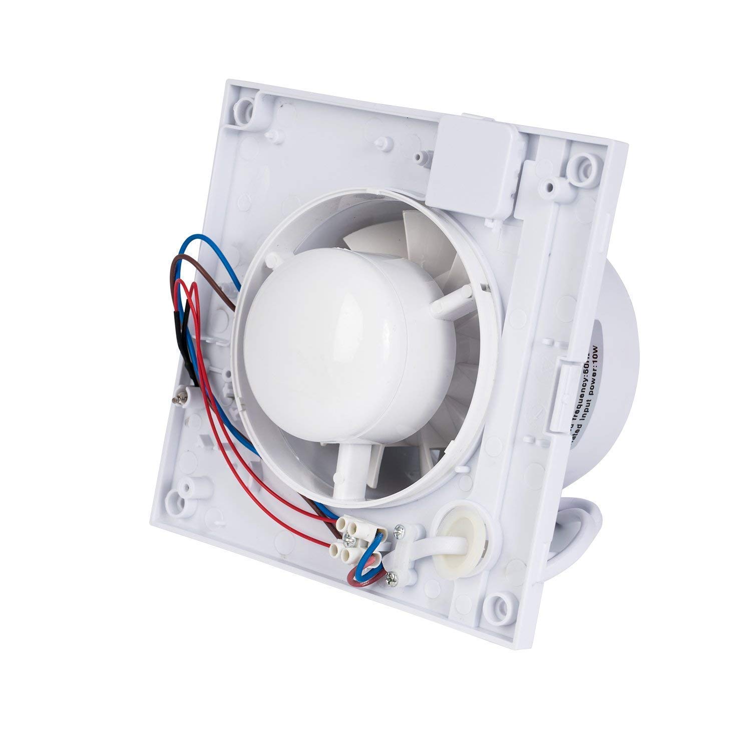 6 Inch Silent Exhaust Fan for Window & Wall - Powerful Ventilation for Bathroom, Kitchen, Garage | Quiet Extractor Fan for Home & Office Use