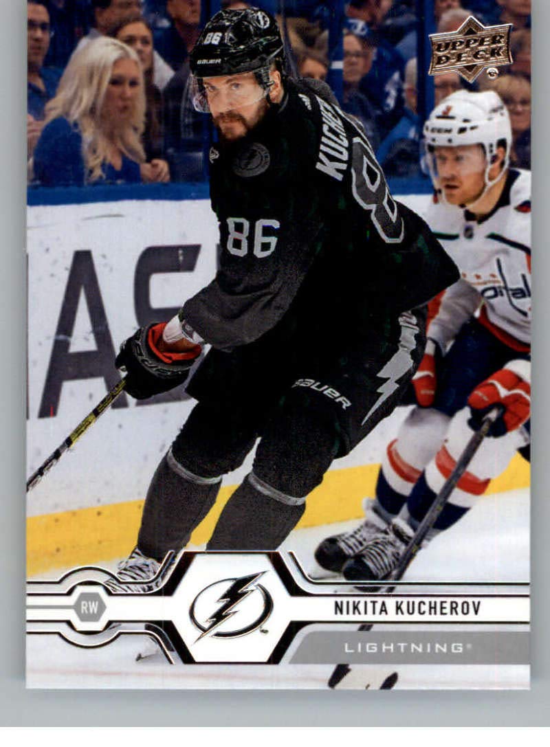 2019-20 Upper Deck Hockey Card #22 Nikita Kucherov Tampa Bay Lightning NM-MT - Perfect for NHL Collectors & Hockey Memorabilia Displays