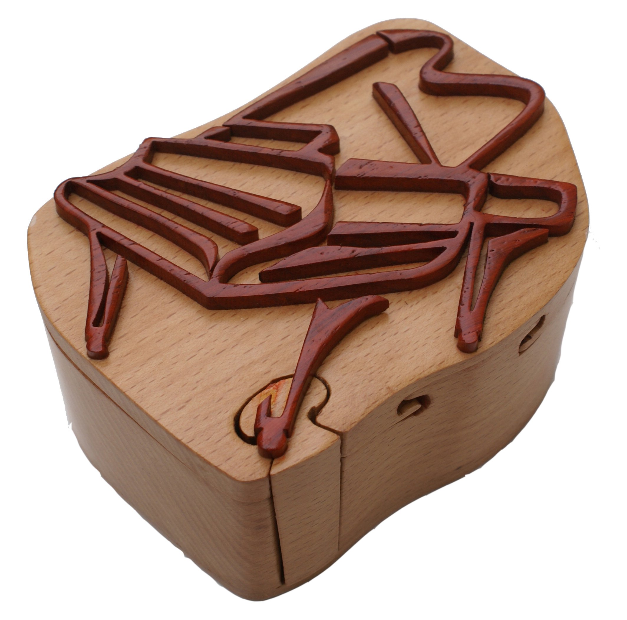 Wooden Piano Puzzle Box - Music Lover's Gift, Brain Teaser & Decorative Storage for Jewelry, Coins, Keepsakes - Perfect for Home Decor, Music Enthusiasts & Puzzle Collectors