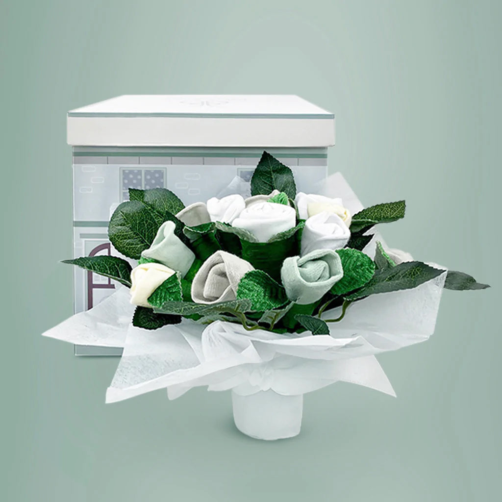 Gender Neutral Baby Welcome Hamper Gift Set - Perfect for Newborn Showers, Hospital Visits & Nursery Decor