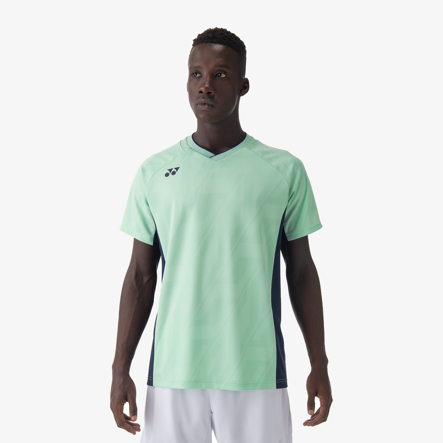 Yonex Men's Crew Neck T-Shirt 10632 - Breathable Cotton Casual Shirt in Peppermint Green for Tennis & Everyday Wear