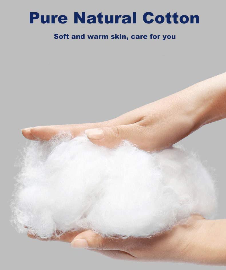 GR DESIGN® 100% Pure Cotton Swabs - Soft & Gentle Ear Cleaning Buds (20-Pack) | Safe for Ears, Makeup, Crafts & Baby Care