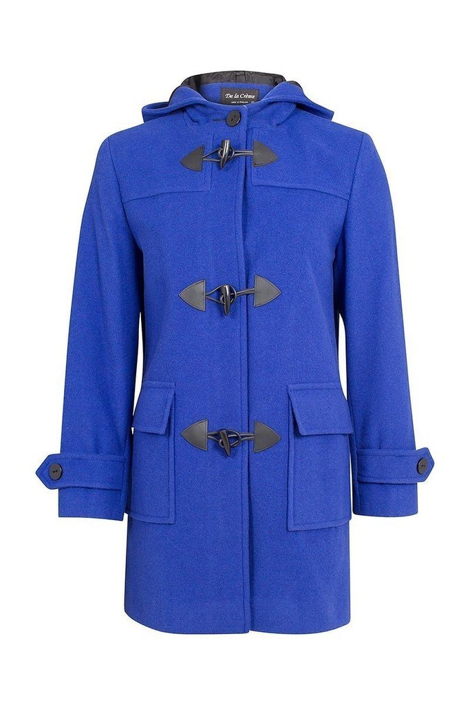Women's Wool & Cashmere Winter Hooded Duffle Coat - Warm & Stylish Outerwear for Cold Weather - Perfect for Snowy Days, Winter Travel & Casual Outings