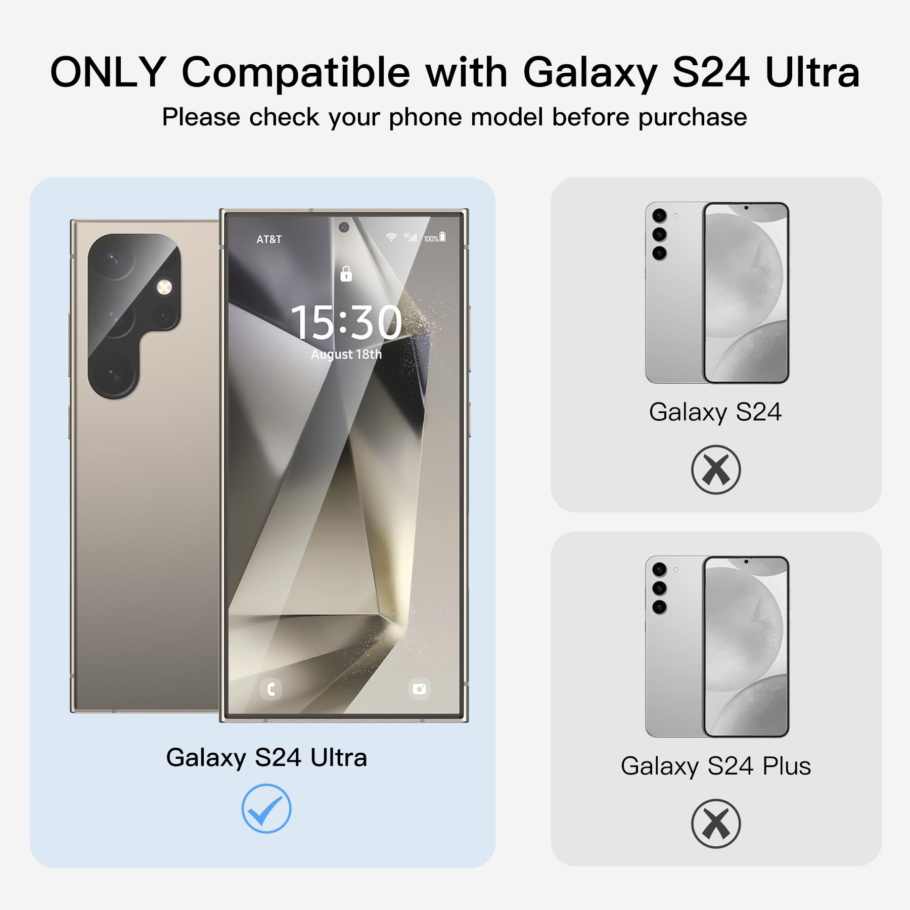 Mowei 3+2-Pack Samsung Galaxy S24 Ultra Screen Protector - Unbreakable Ceramic Film [Not Glass] with Auto-Alignment Tray, Bubble-Free, Case-Friendly, Scratch Resistant & Fingerprint Compatible - Perfect for Daily Use, Gaming & Outdoor Activities