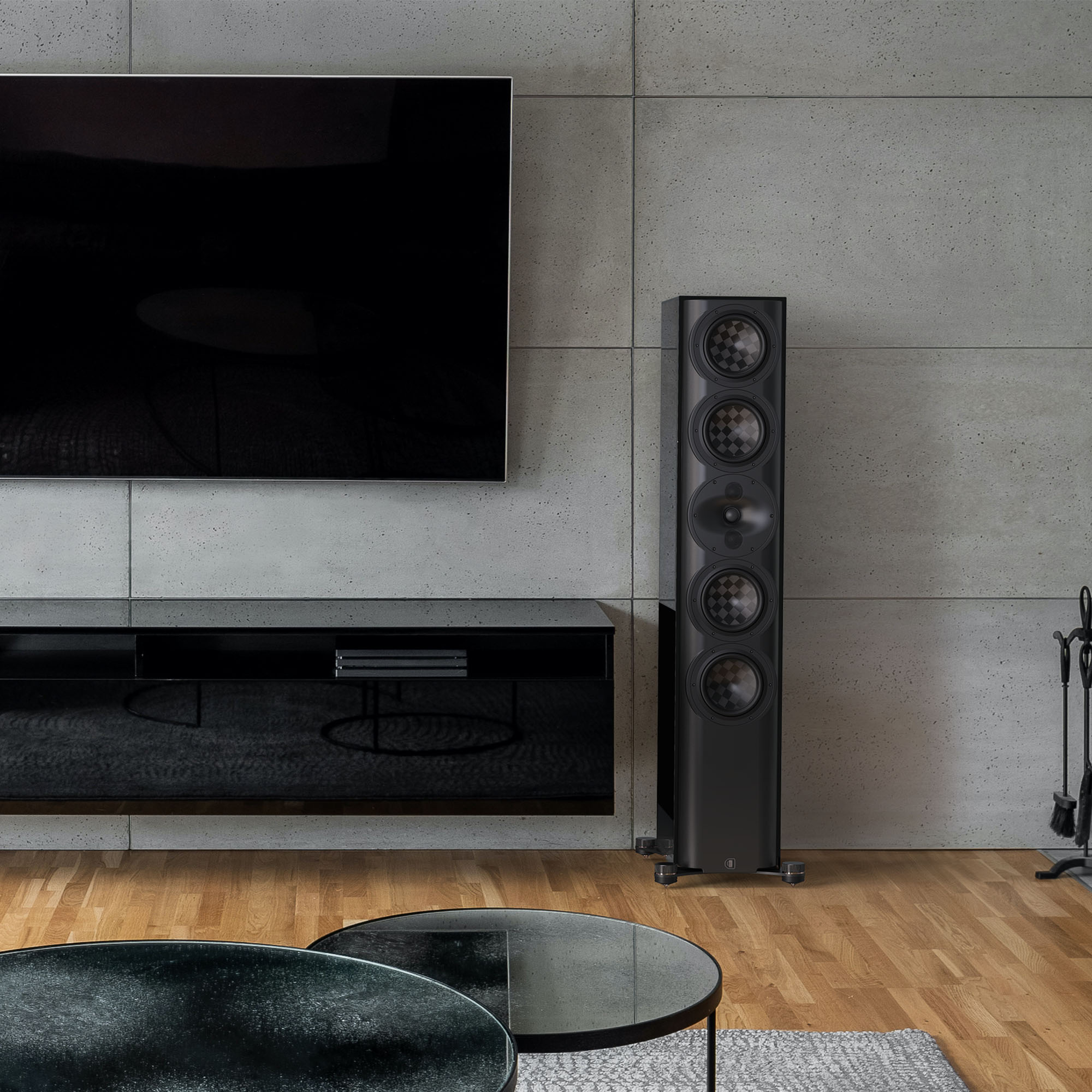 PERLISTEN Audio S7t High-End Tower Speakers - Premium Home Theater & Stereo Sound System for Movies, Music & Gaming