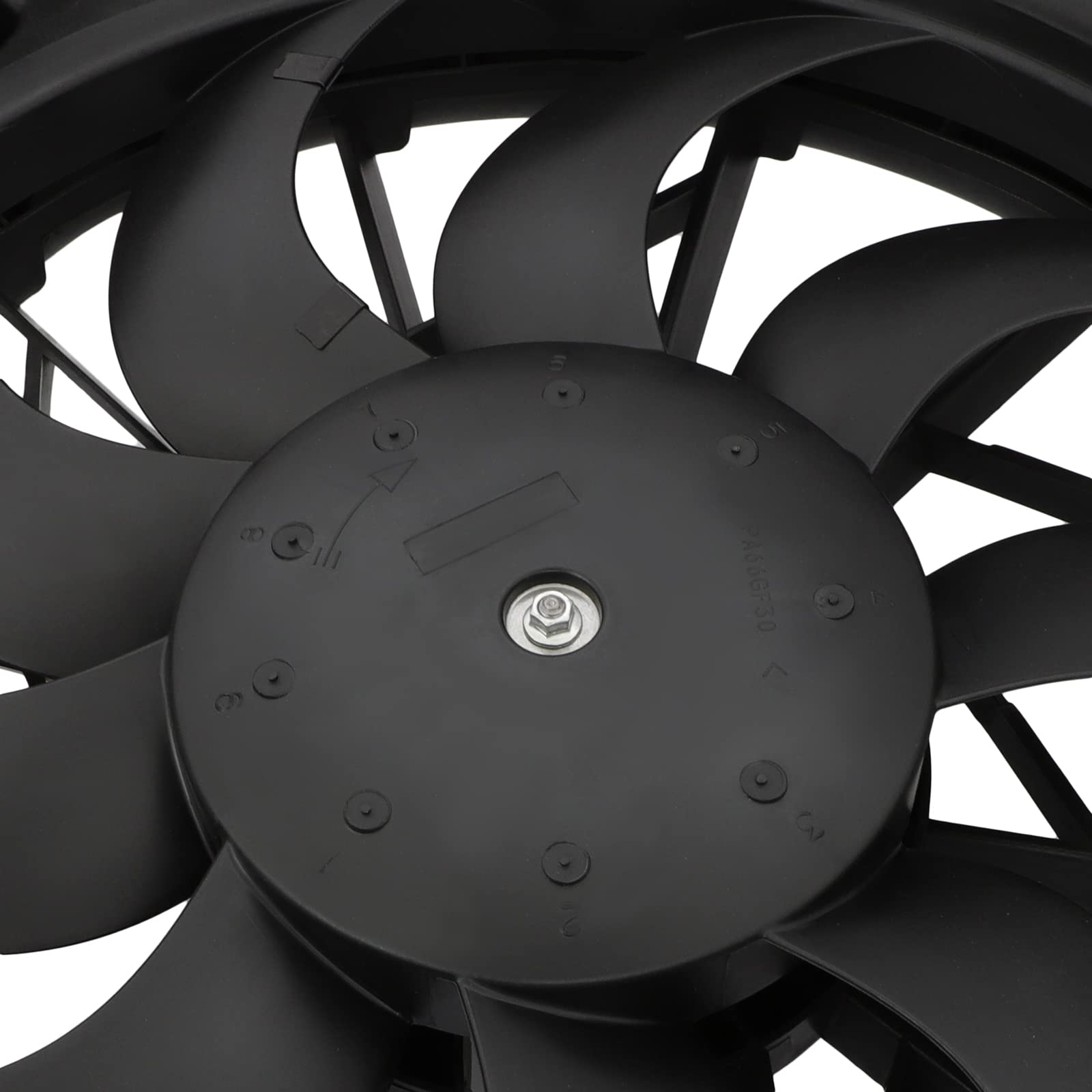 SCITOO GM3115212 Electric Radiator Condenser Engine Dual Cooling Fan Compatible with 2005-2006 Cadillac Escalade ESV/EXT & 2005-2006 Chevrolet Avalanche 1500/2500 - Perfect for Engine Cooling & Overheating Prevention