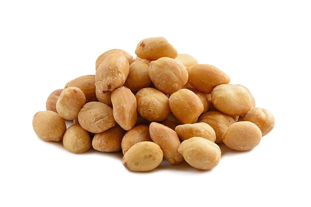 Nutstop.com Premium Roasted Unsalted Peanuts - 5lb Bulk Bags (Pack of 1) - Healthy Snacks for Office, Parties & Travel - Non-GMO, Gluten-Free
