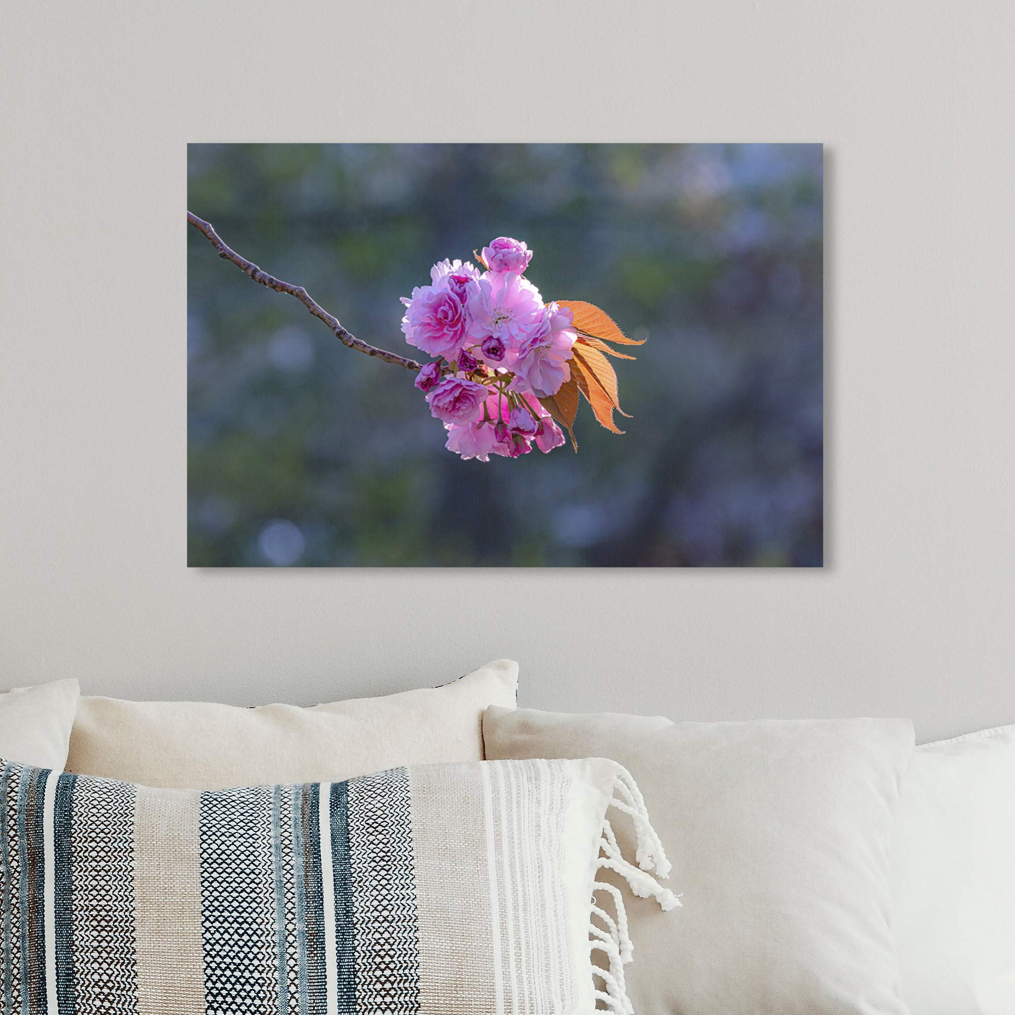 Floral and Botanical Wall Art Canvas Prints - 'Curro Cardenal - Beauty at The Center' - Premium Home Decor for Living Room, Bedroom & Office