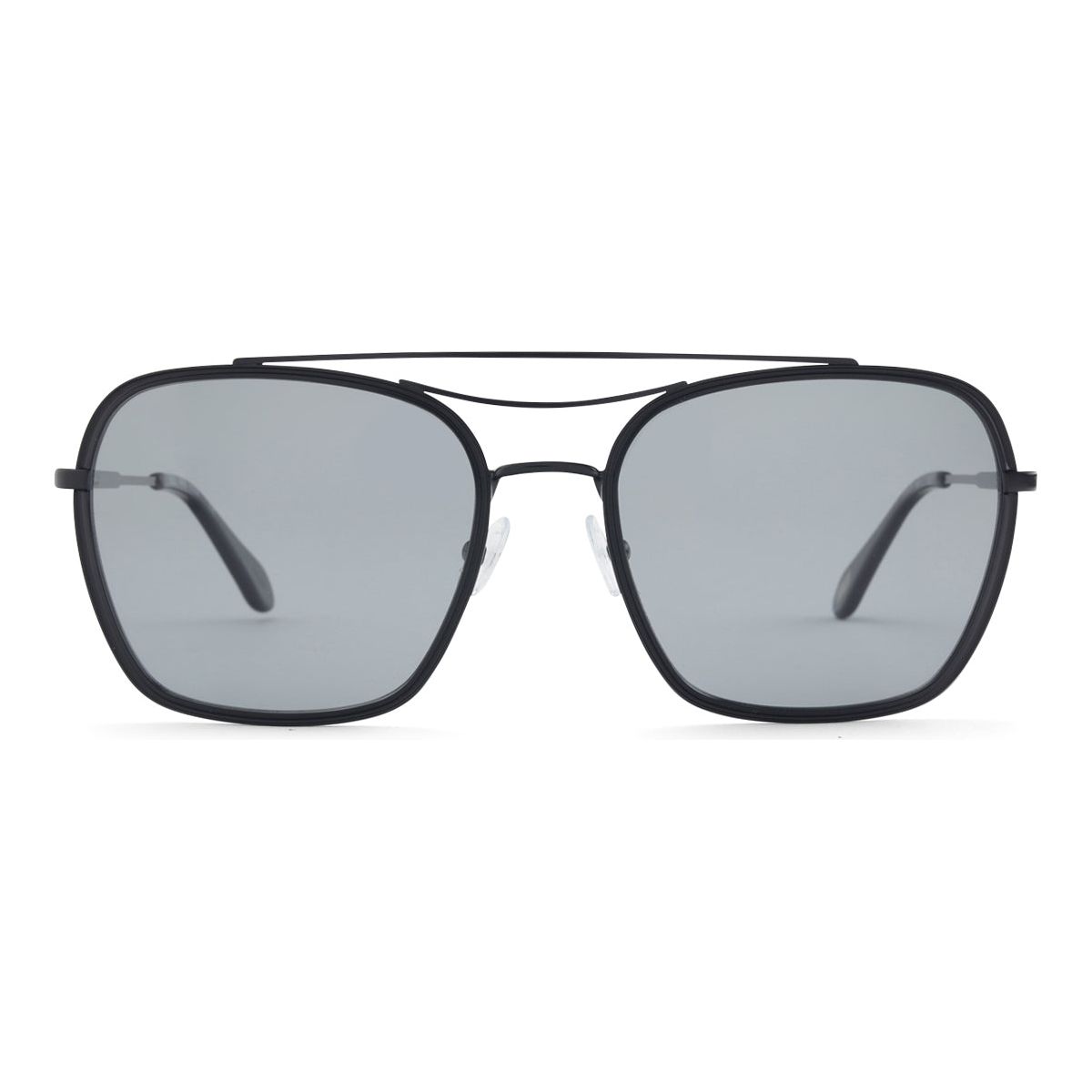 Matte Black - Grey Lens