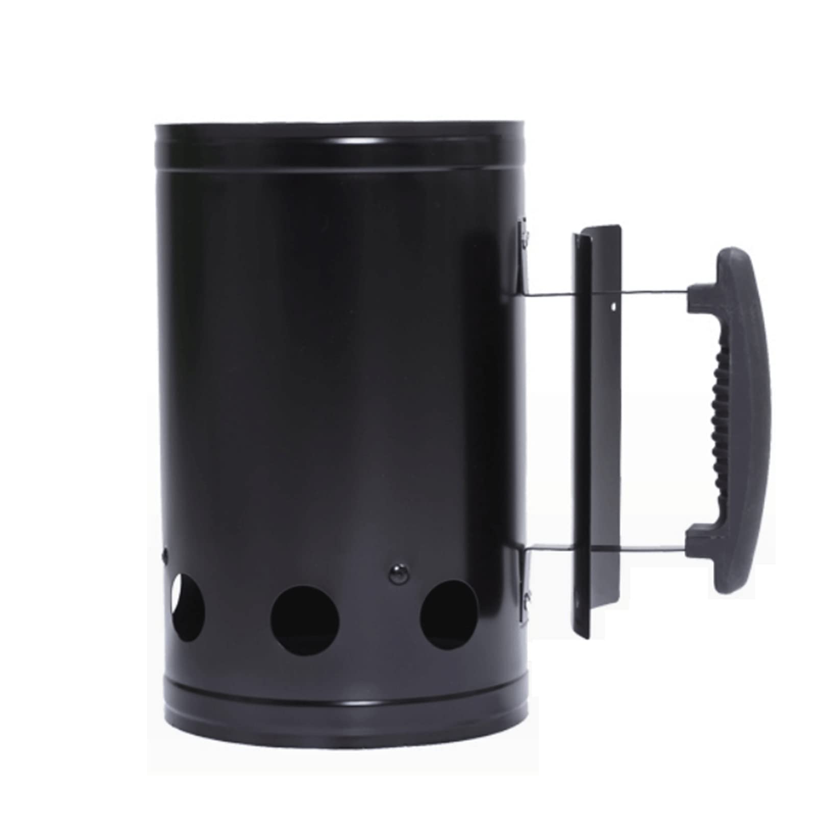 Premium Large Charcoal Chimney Starter for BBQ Grilling - Heavy Duty Fire Starter with Ergonomic Handle & Multi-Directional Airflow - Perfect for Outdoor Cooking, Camping, and Backyard Barbecues