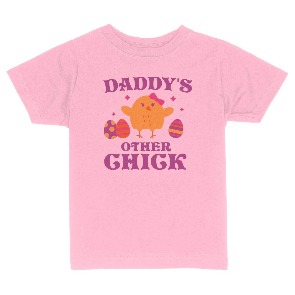 Cute Funny Easter Toddler Kids T-Shirt - Daddy's Other Chick Design - Perfect for Easter Celebrations, Family Photos & Holiday Outfits