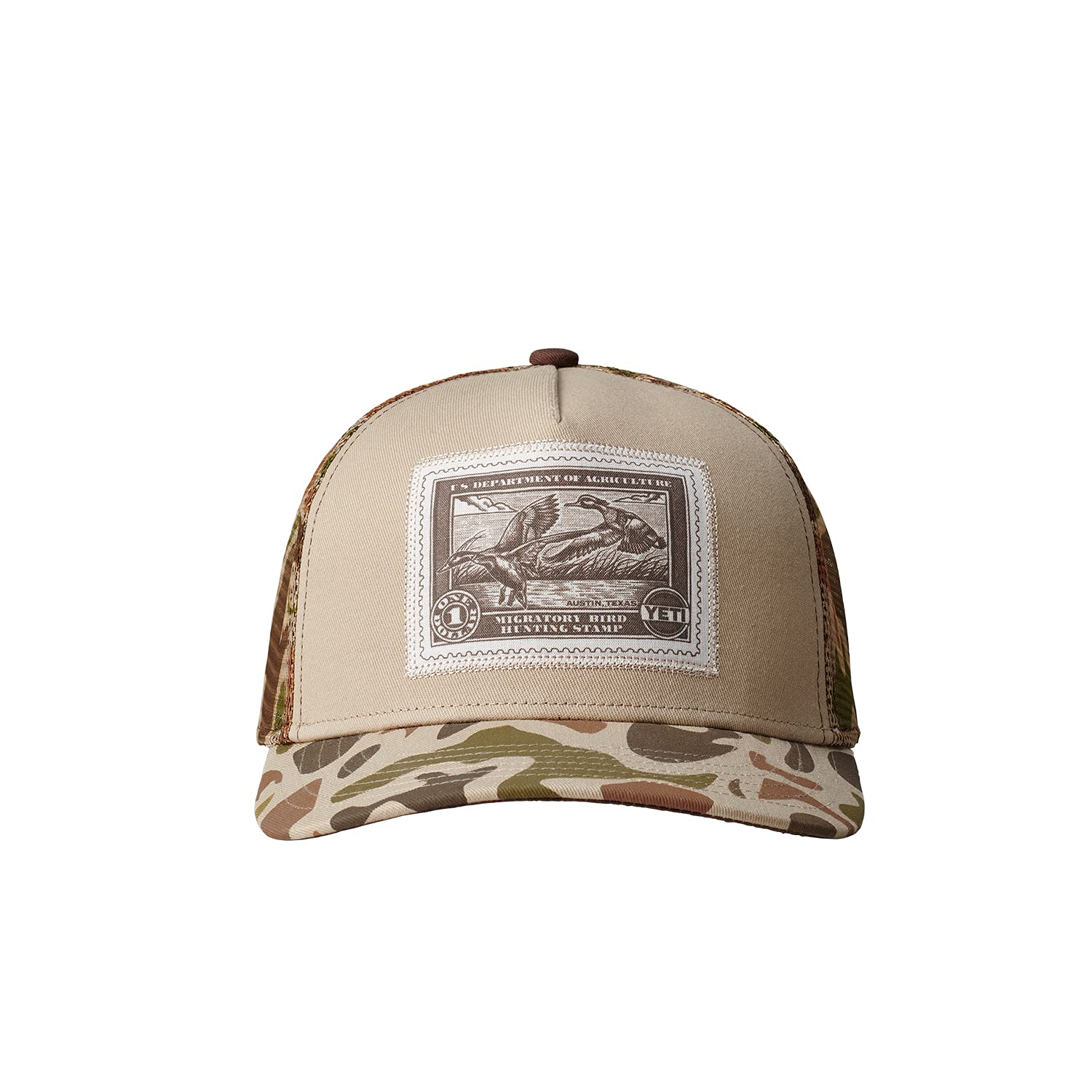 YETI Duck Stamp Trucker Hat - Adjustable One Size Fits Most for Men & Women | Outdoor Hunting, Fishing & Casual Wear