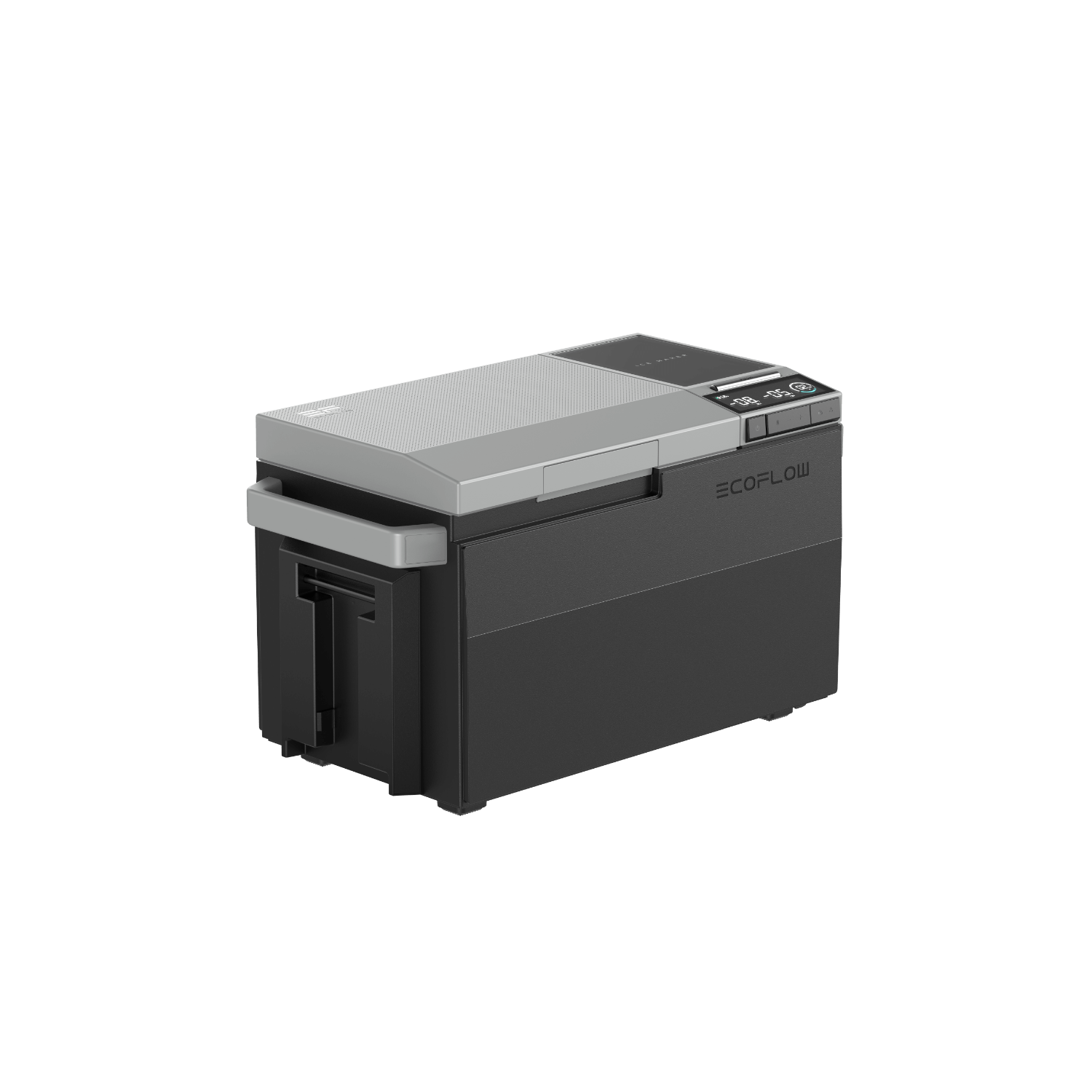 EcoFlow GLACIER Portable Refrigerator - 12V/24V Car & Home Use, 30QT Electric Cooler for Camping, Road Trips & Outdoor Adventures