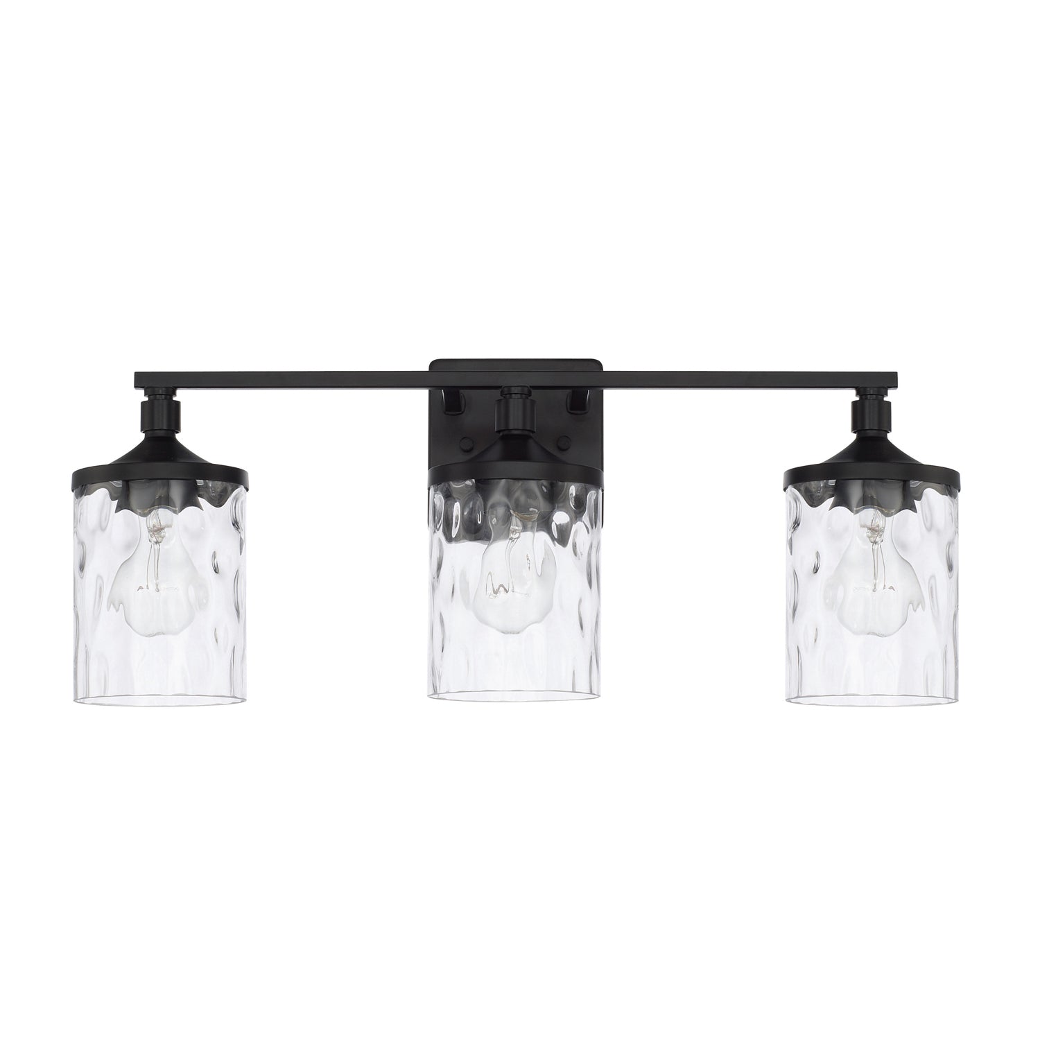 Capital Lighting Three Light Vanity - Modern Bathroom Vanity Lights with Adjustable Arms, Brushed Nickel Finish - Perfect for Bathroom, Powder Room & Dressing Area Makeup Lighting