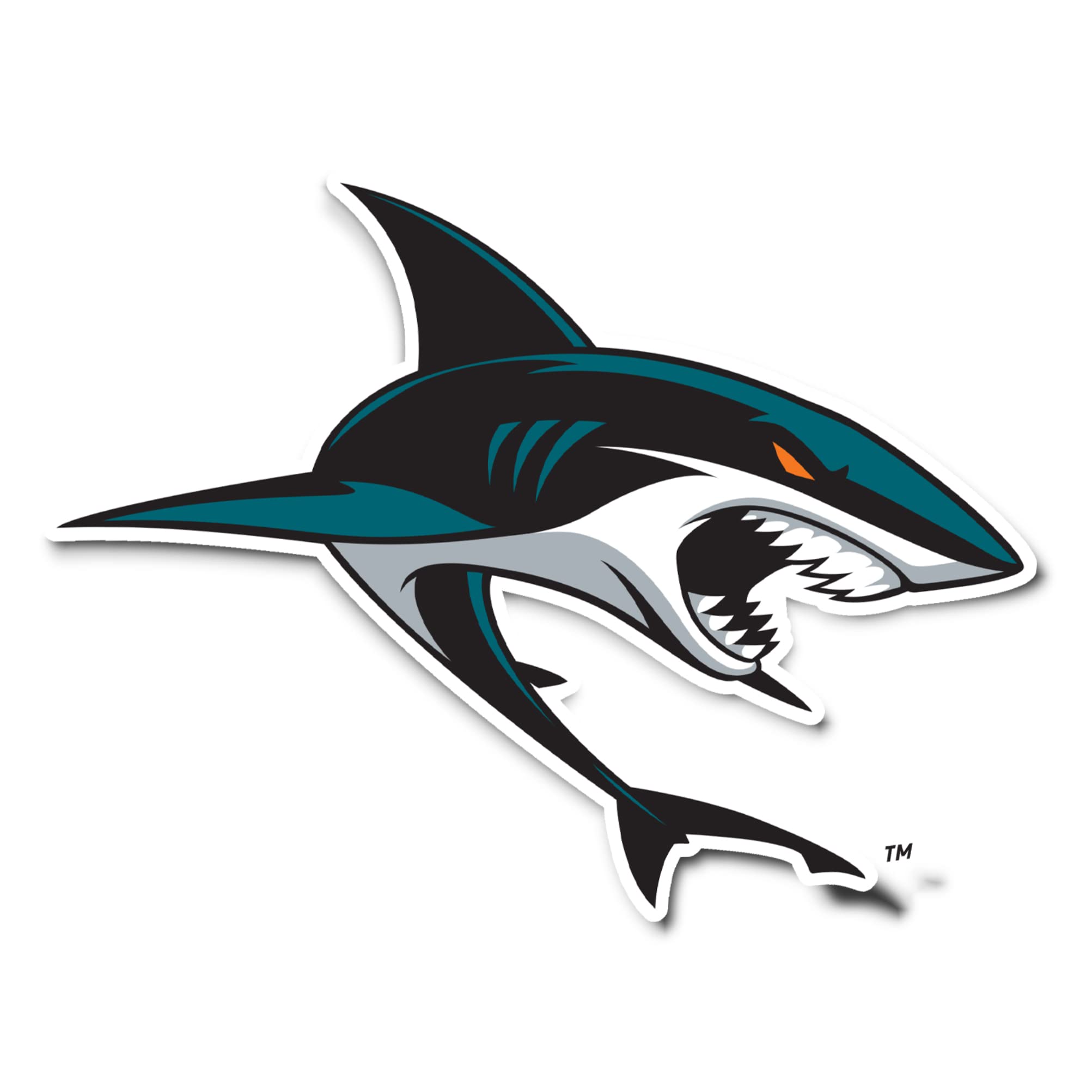 San Jose Sharks NHL Team Vinyl Decal Sticker - Waterproof, Durable for Laptop, Water Bottle, Car, Scrapbook - Perfect for Hockey Fans & Sports Decor (Desert Cactus Design)