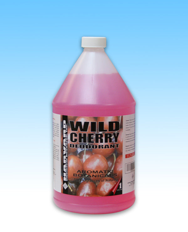 Harvard Wild Cherry Air Freshener Deodorizer - 4 Pack (1 Gallon Each) - Eliminates Odors in Homes, Cars, and Offices