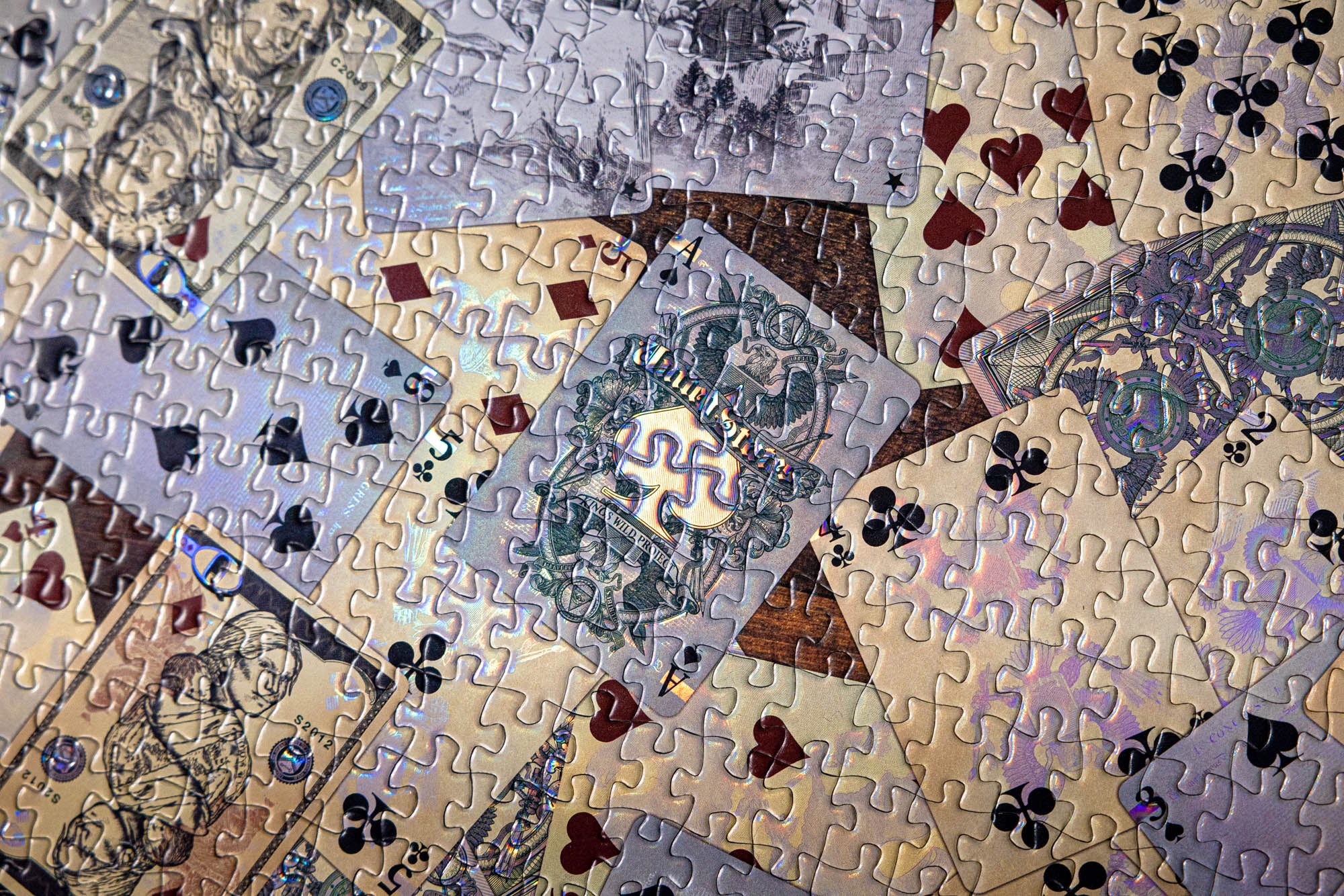 Legal Tender Jigsaw Puzzle - US Currency Themed 1000 Piece Puzzle for Adults & Collectors - Perfect for Home Decor, Gift Giving & Relaxation