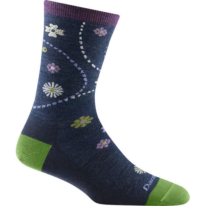 Darn Tough Women's Garden Crew Lightweight Lifestyle Socks - Comfortable Hiking, Walking & Everyday Wear for Outdoor Activities