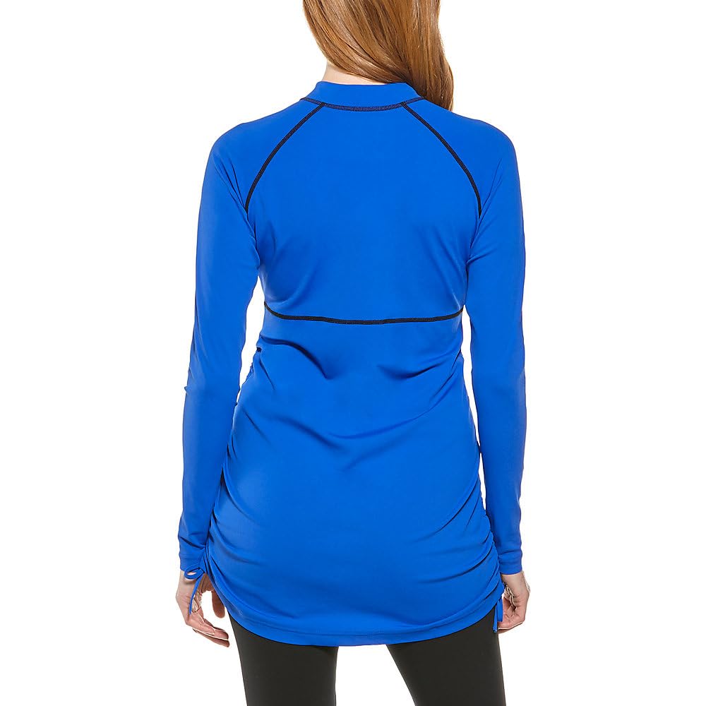 Coolibar UPF 50+ Women's Sun Protective Swim Shirt - Long Sleeve Rash Guard for Swimming, Beach & Outdoor Activities