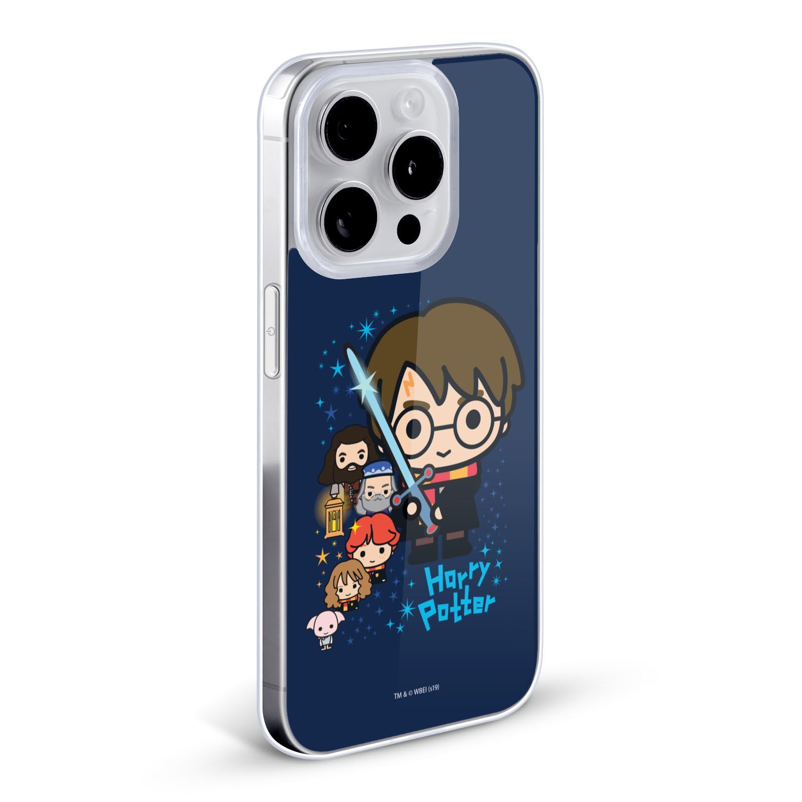 Official Harry Potter Deathly Hallows Soft Gel Case for iPhone 7 Plus/iPhone 8 Plus - Licensed Character Design, Durable Protection for Everyday Use & Potterhead Fans