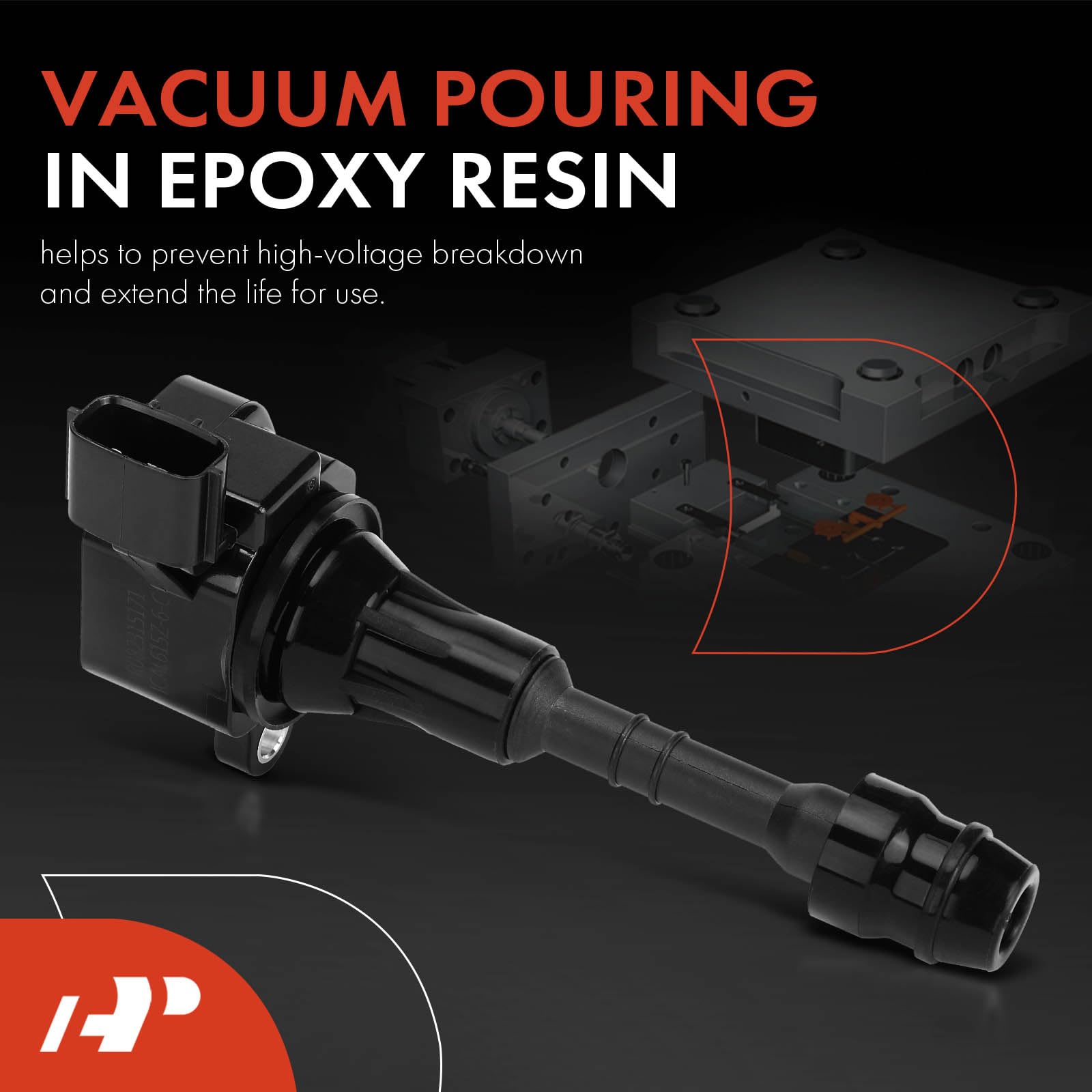 Premium Ignition Coil Pack for Infiniti FX35 G35 M35 & Nissan 350Z - Compatible with 2003-2008 Models (V6 3.5L) - High Performance Replacement Part for Smooth Engine Start & Acceleration - Perfect for Daily Commuting & Road Trips