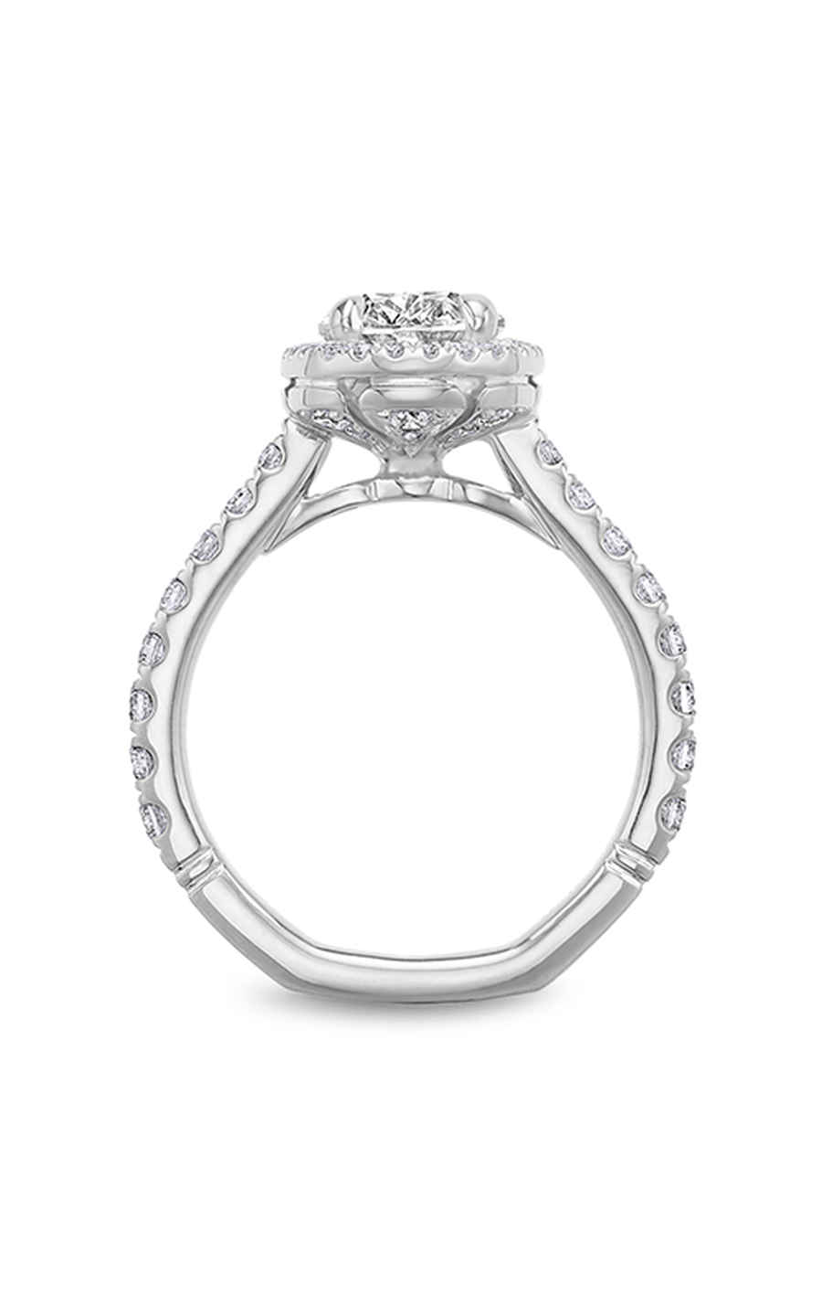 Noam Carver Atelier A016 02A Diamond Engagement Ring - Elegant Wedding Band for Proposals & Anniversaries