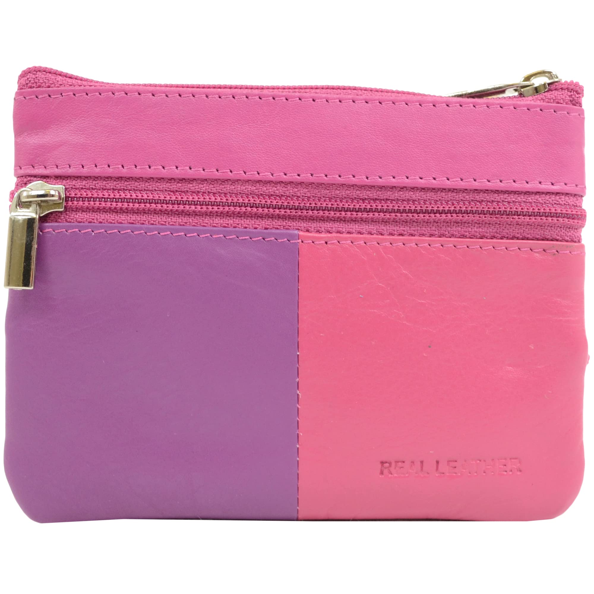 Women's Soft Leather Coin Purse & Wallet - Compact RFID Blocking Card Holder for Everyday Use, Travel, and Shopping