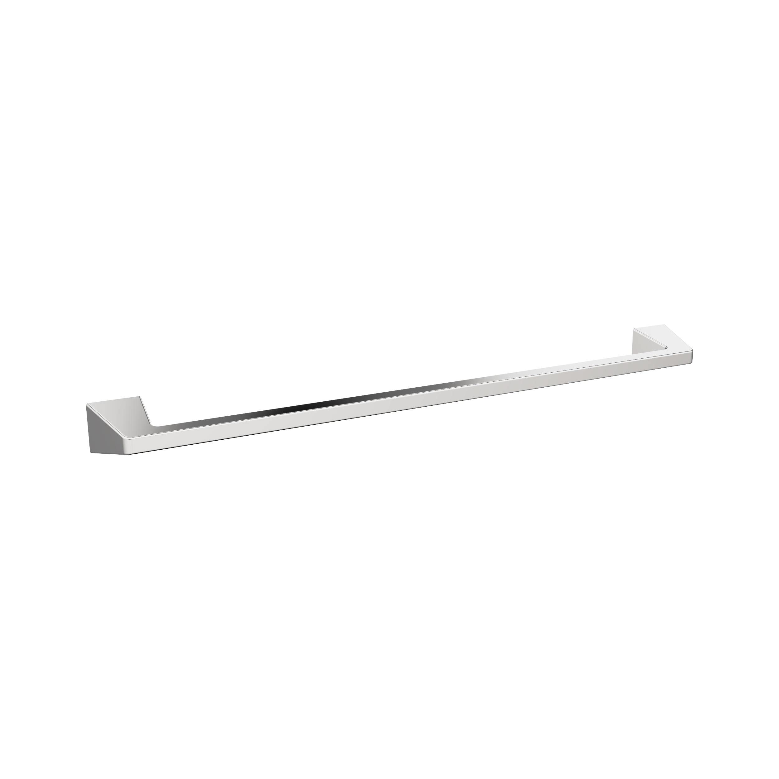 Amerock Chrome Blackrock 24-Inch Towel Bar Set - 4-Piece Bathroom Accessories Kit for Modern Homes (Brushed Nickel Finish, 610mm) - Perfect for Bathrooms, Spas & Guest Rooms