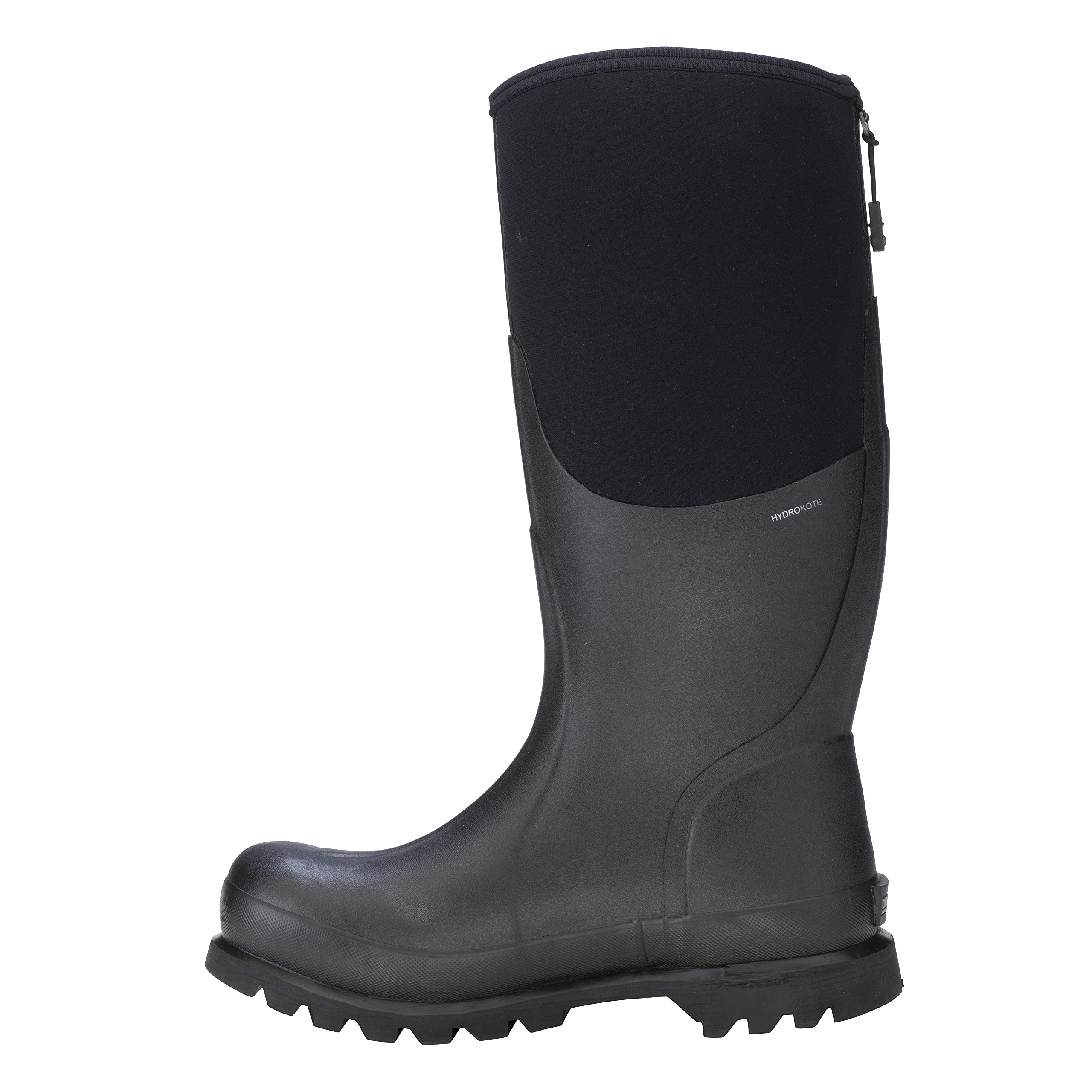Dryshod Men's Bobby Hi Waterproof Work Boots - Black Safety Shoes for Construction, Hiking & Outdoor Activities