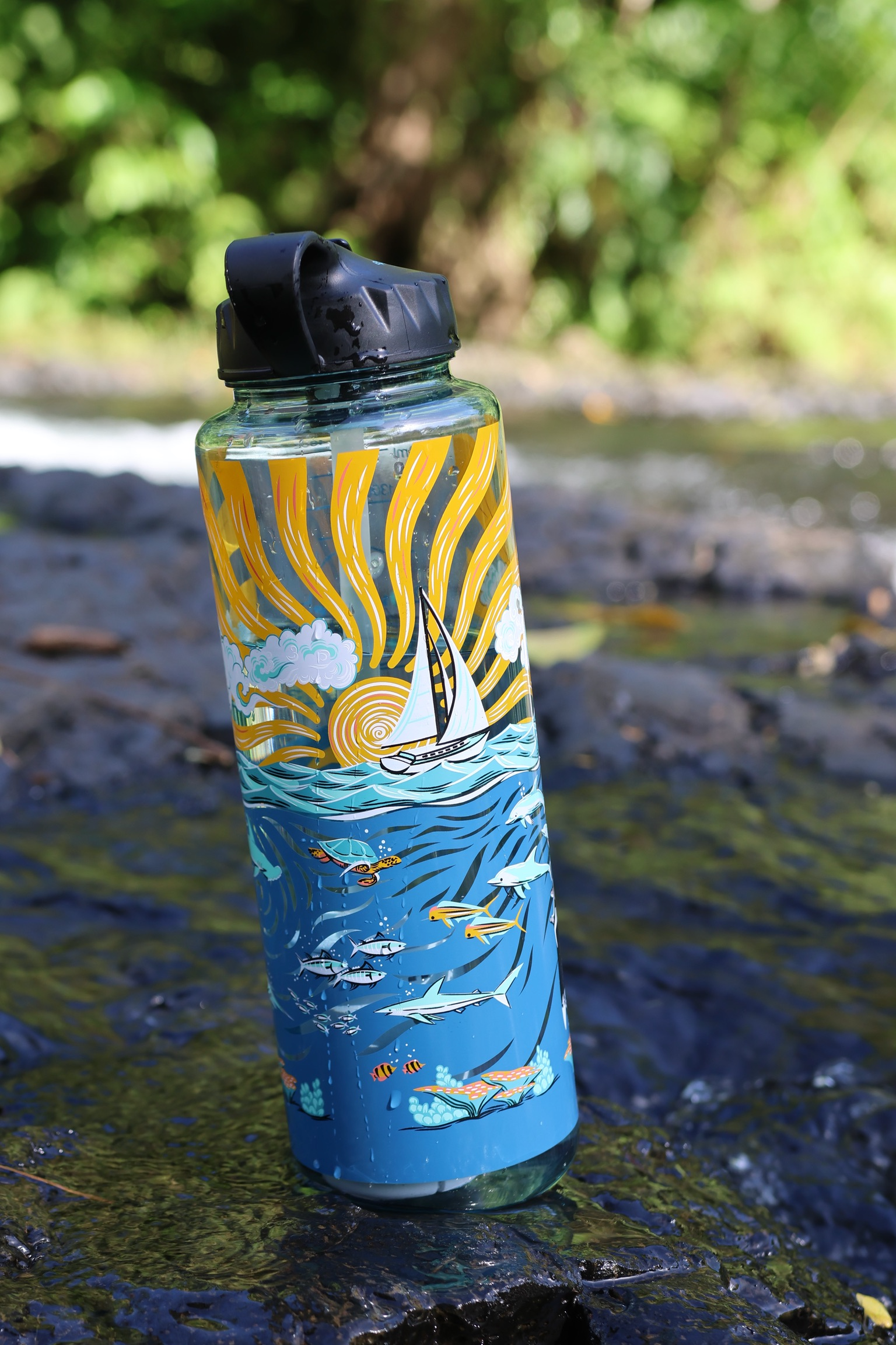 Nalgene OG Sailing Water Bottle - 32oz & 48oz BPA-Free Tritan Plastic | Perfect for Outdoor Adventures, Hiking, Camping & Daily Hydration