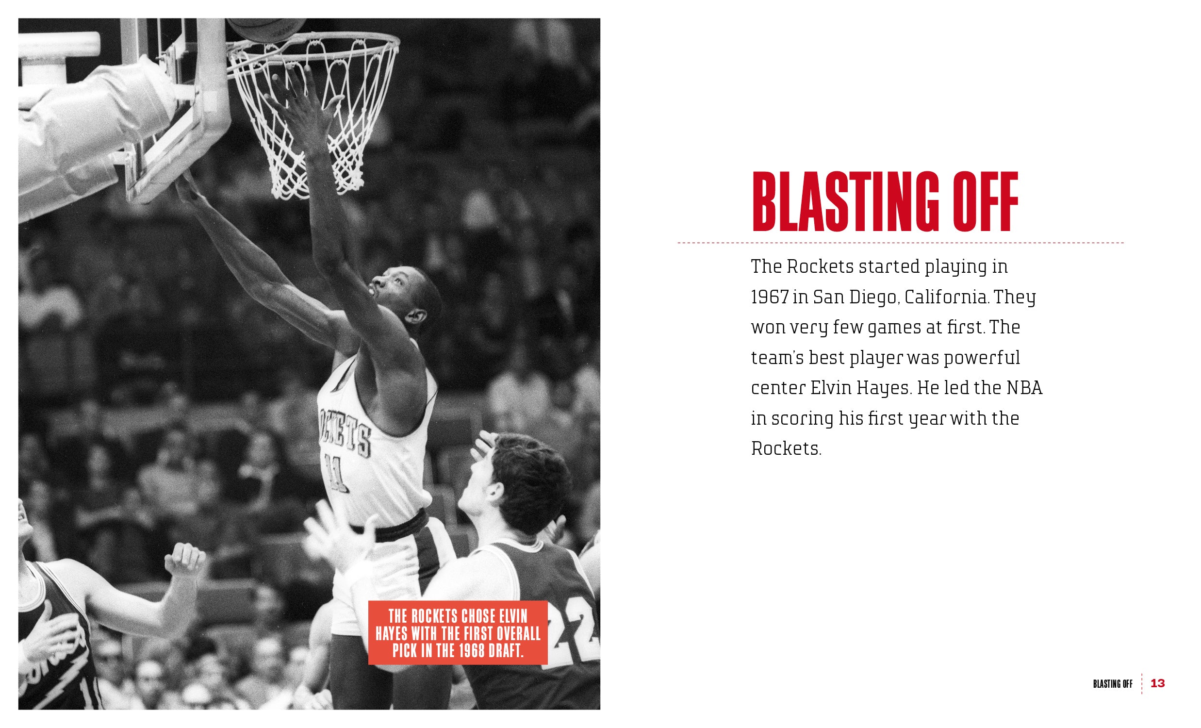 Houston Rockets NBA Basketball Book 978-1-64026-020-7 - Perfect Gift for Basketball Fans & Sports Enthusiasts