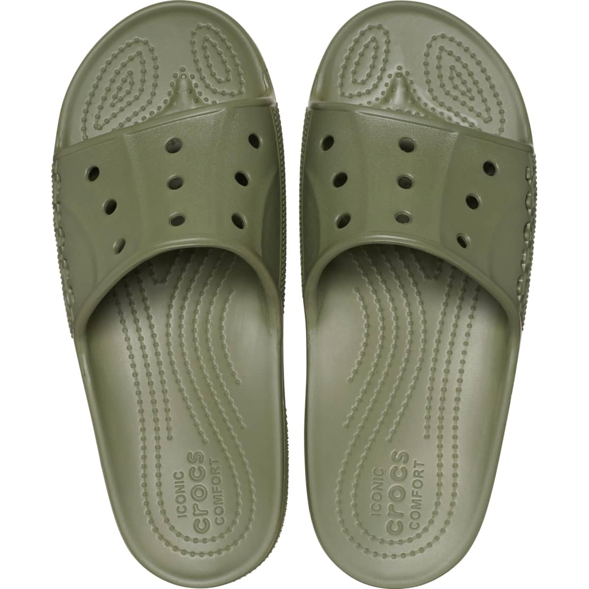 Crocs Unisex-Adult Baya II Slide Sandals - Comfortable Slip-On Slippers for Men & Women - Perfect for Beach, Pool, Spa & Indoor Use