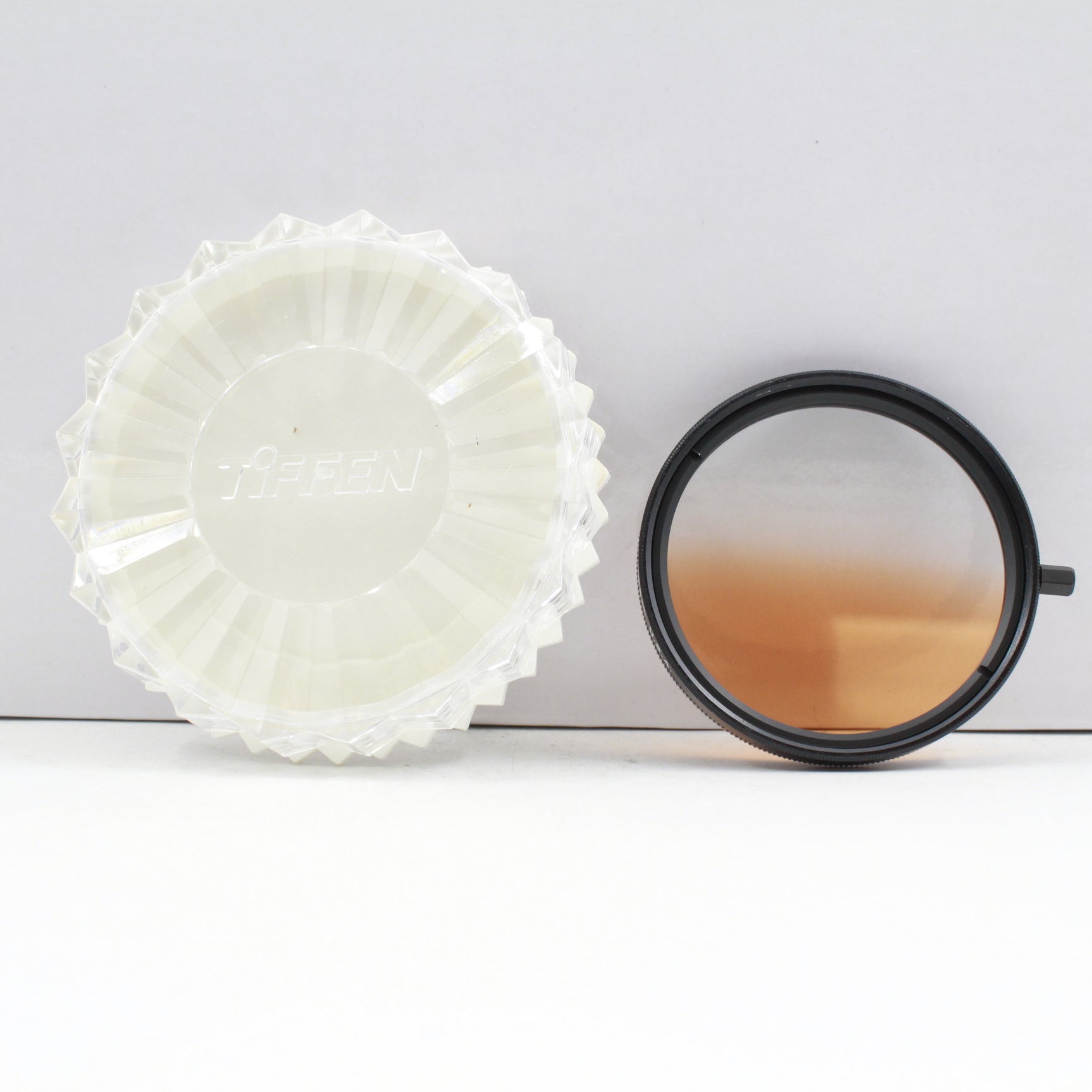 Used Tiffen 55mm Graduated Sunrise Filter - Enhance Sunrise Photography for Landscapes & Nature Shots