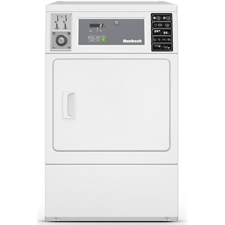 Huebsch 7.0 cu. ft. Front Load Electric Commercial Dryer HDENXAGS176CW01 - Ideal for Laundromats, Hotels & Multi-Family Housing