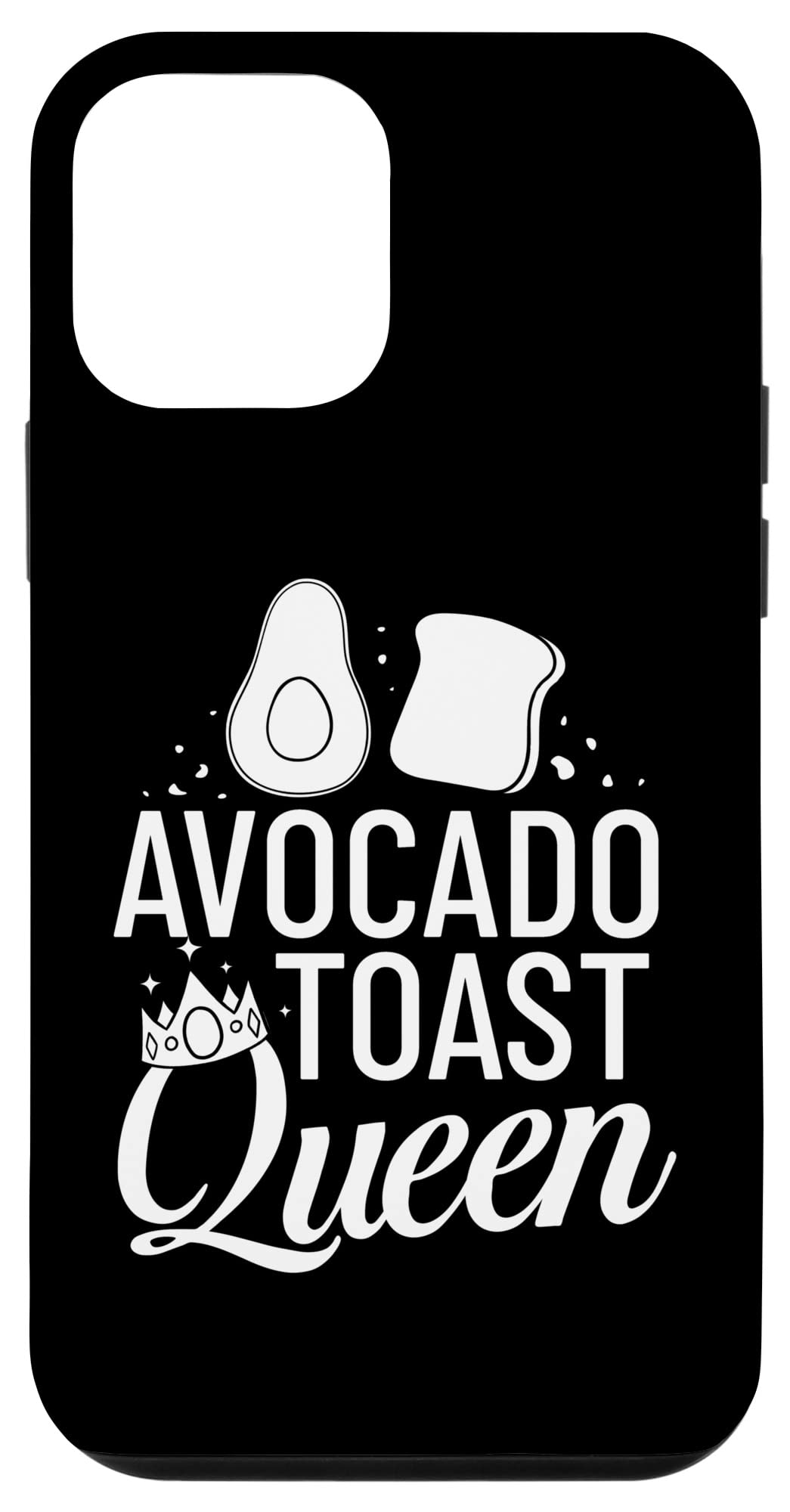 iPhone 12 Mini Case - Cute Avocado Toast Design, Slim Protective Phone Cover for iPhone 12 Mini - Perfect for Cooking Enthusiasts, Food Lovers & Kitchen Use