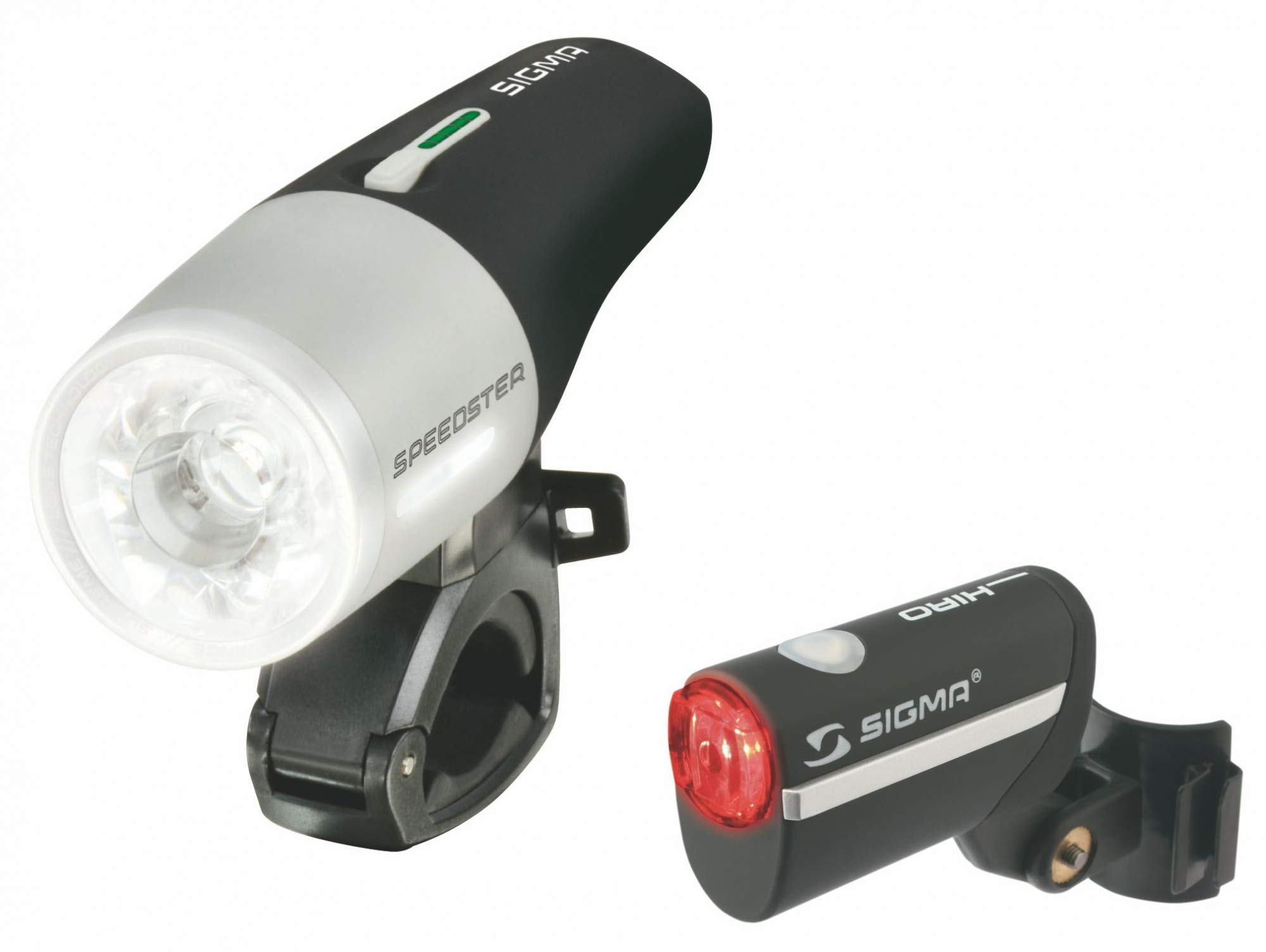 Sigma Kit Speedster Light with Flashing Hiro & Fast Charger - High-Visibility Safety Light for Biking, Running, and Outdoor Adventures (2016 Model)