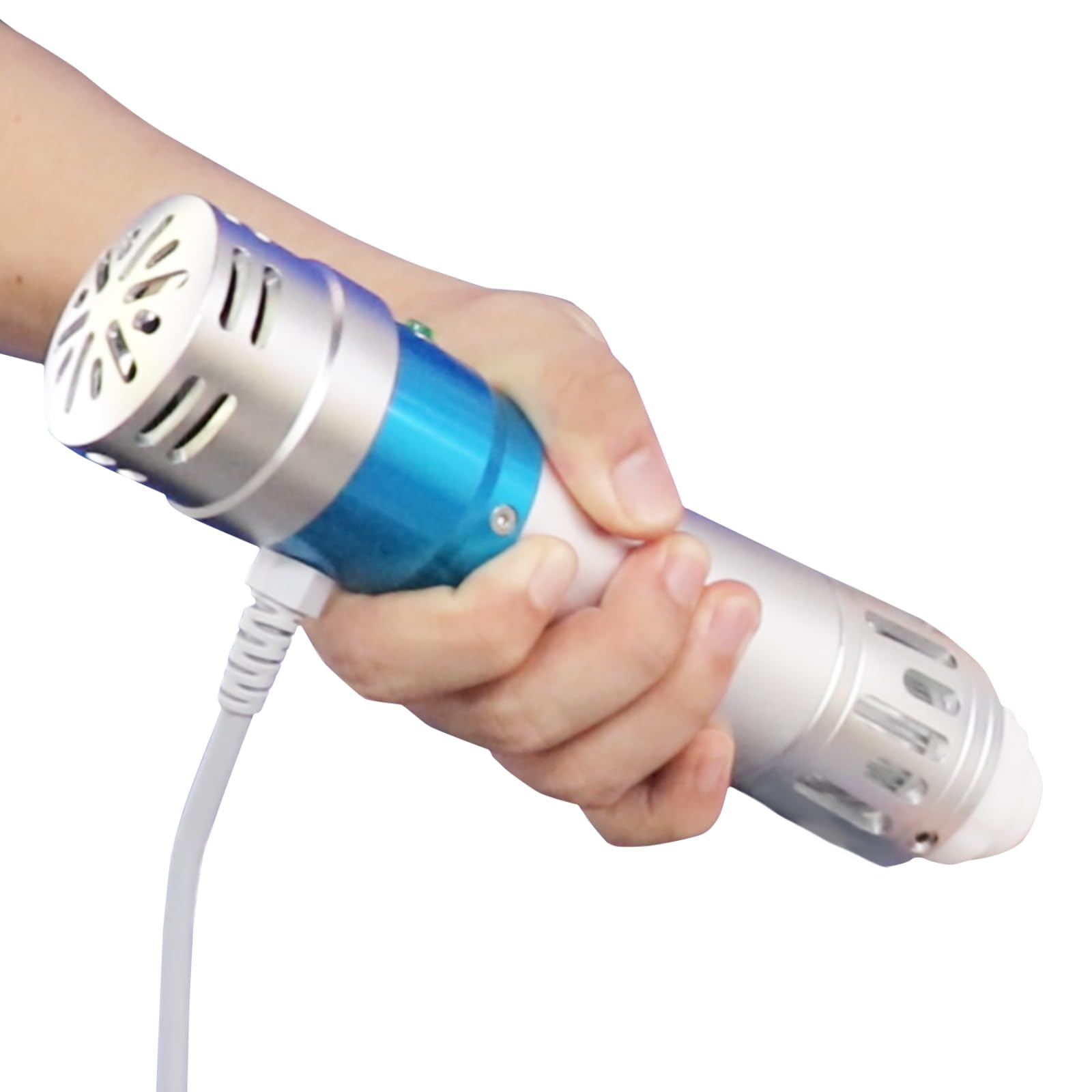 Professional Shock Wave Therapy Machine for Pain Relief - 7 Interchangeable Massage Heads for Deep Tissue & Muscle Relaxation - Ideal for Athletes, Physical Therapy & Home Use