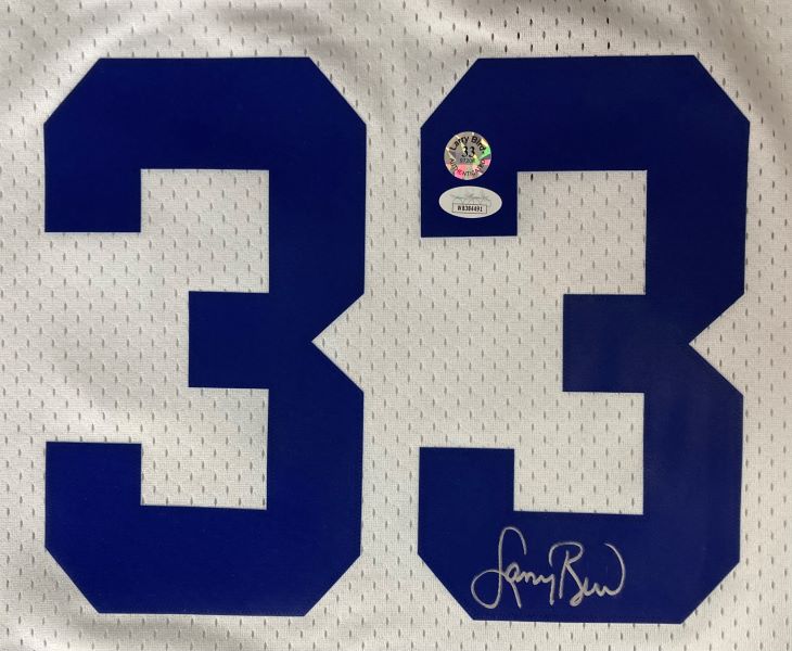 Larry Bird Autographed Boston Celtics All-Star Swingman Jersey - Mitchell & Ness Hardwood Classics - JSA Certified - Perfect for NBA Memorabilia Collectors & Celtics Fans